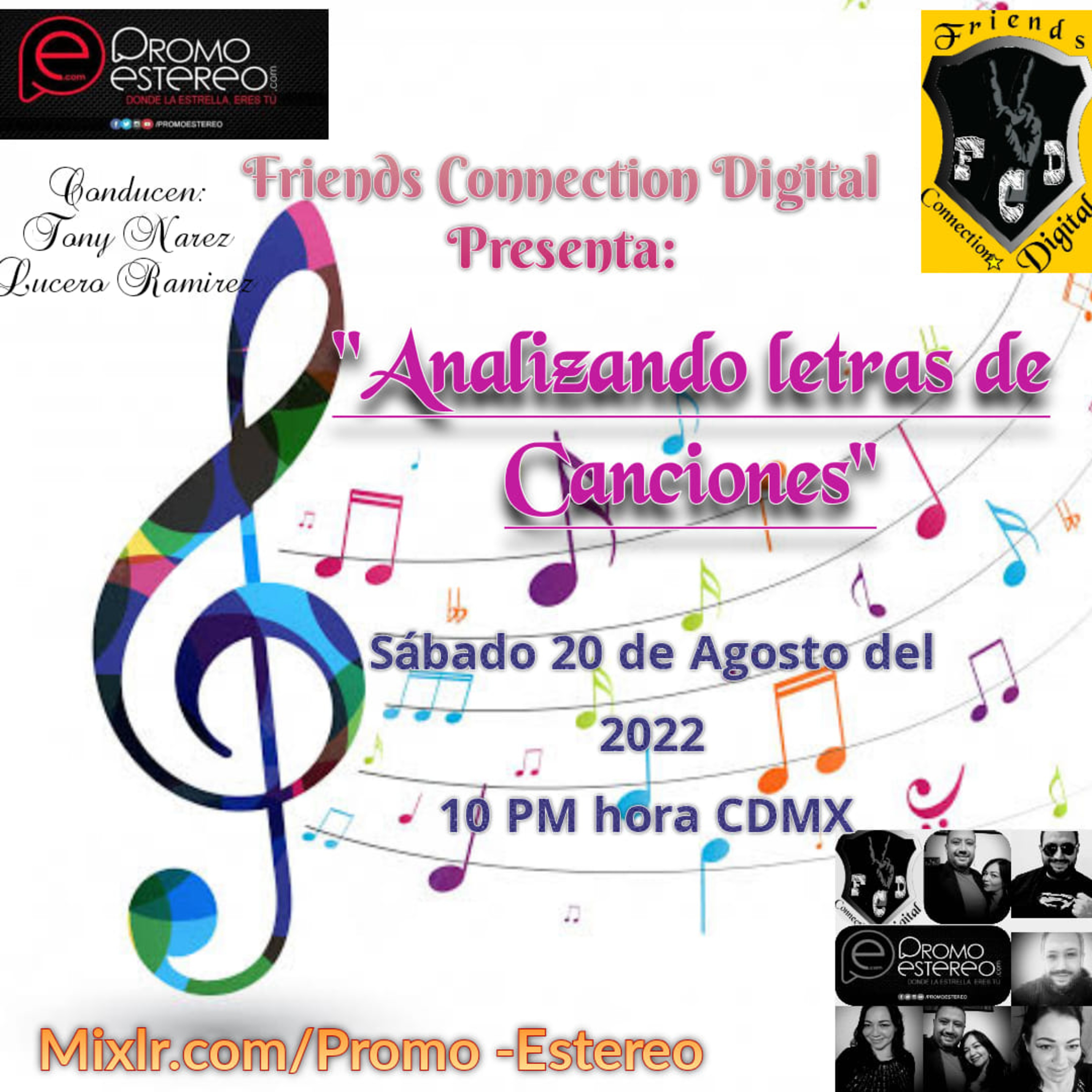 "ANALIZANDO LETRAS DE CANCIONES" (CÓDIGO: FCD RADIO 155) episode artwork