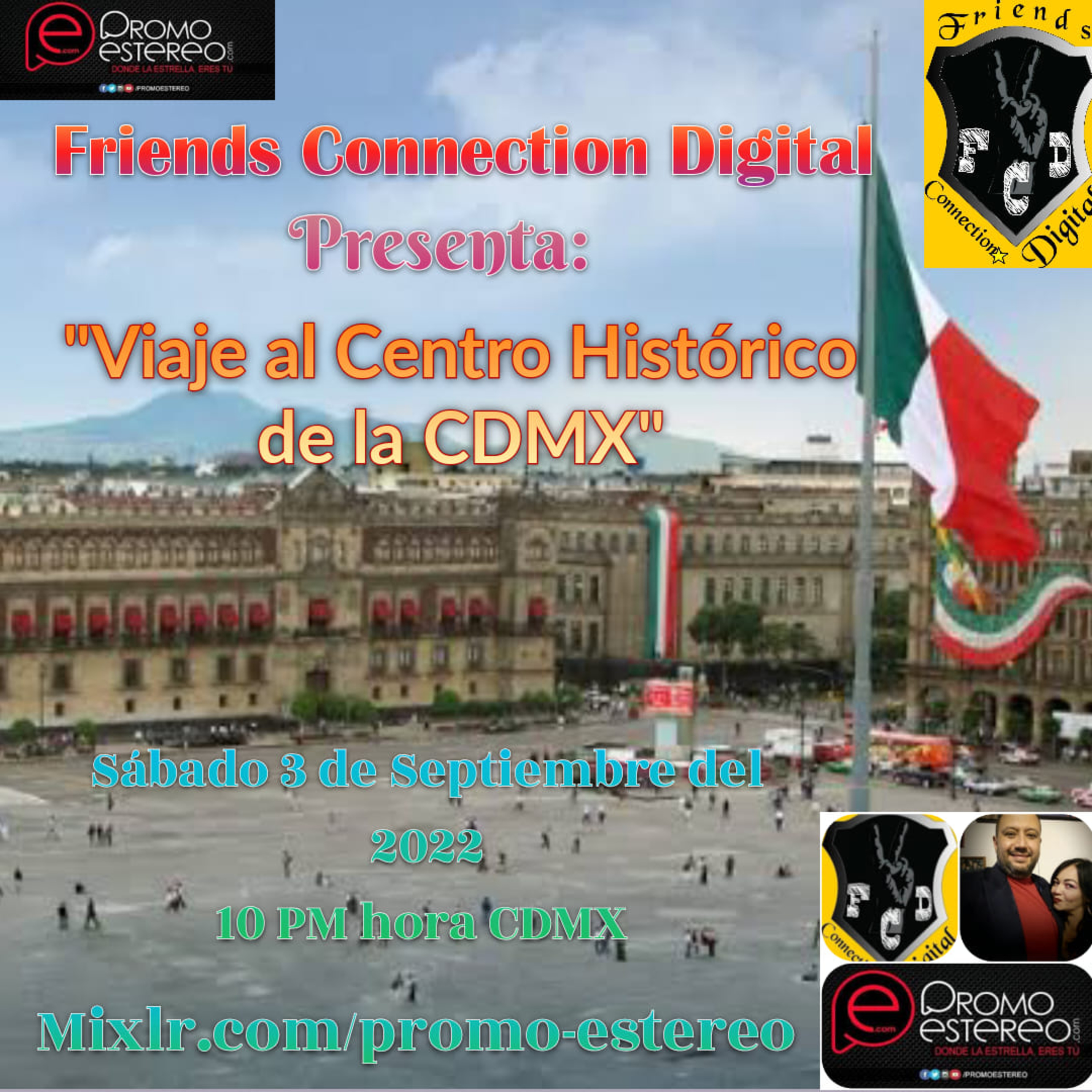 "VIAJE AL CENTRO HISTÓRICO DE LA CDMX" (CÓDIGO: FCD RADIO 157) episode artwork