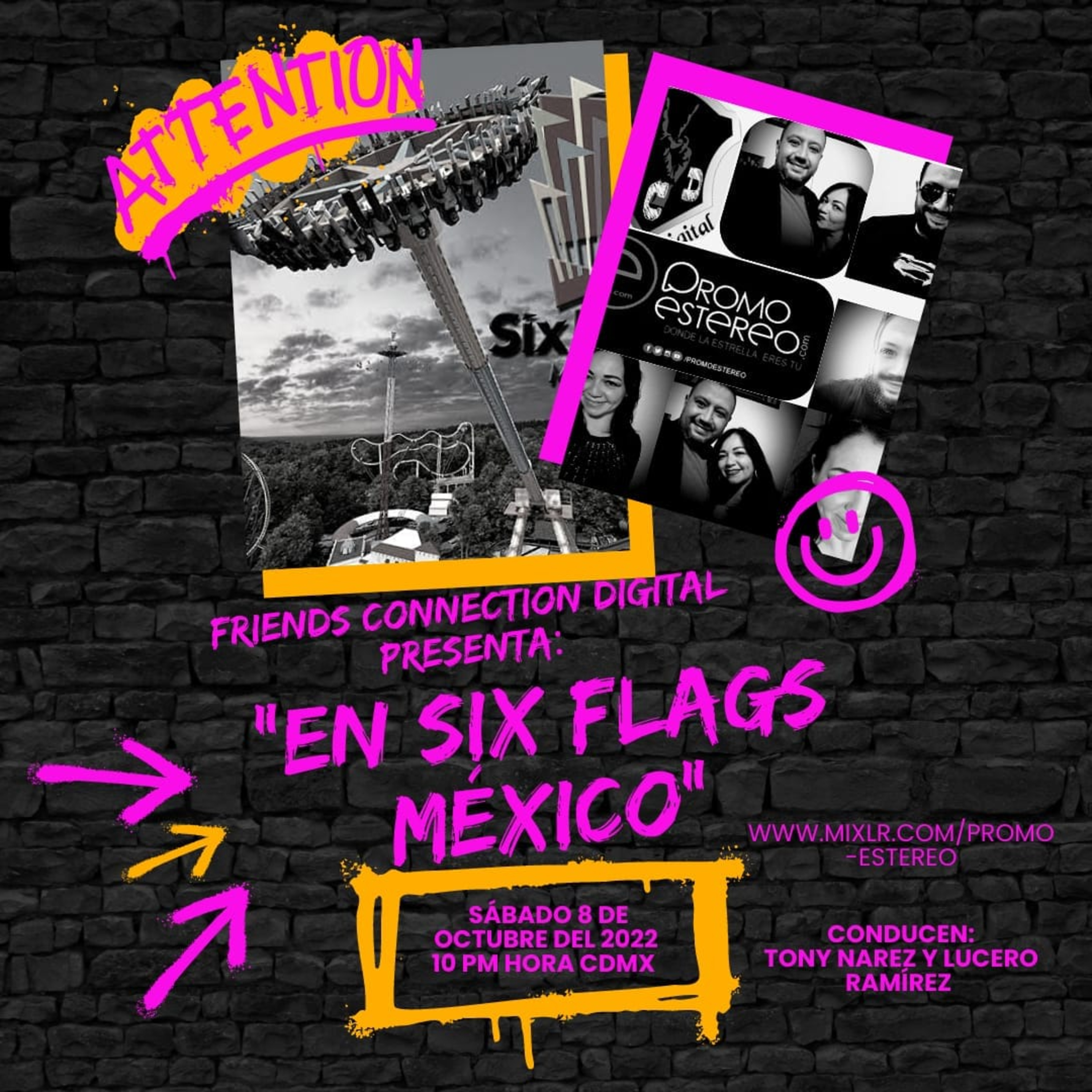 "EN SIX FLAGS MÉXICO" (CÓDIGO: FCD RADIO 161) episode artwork