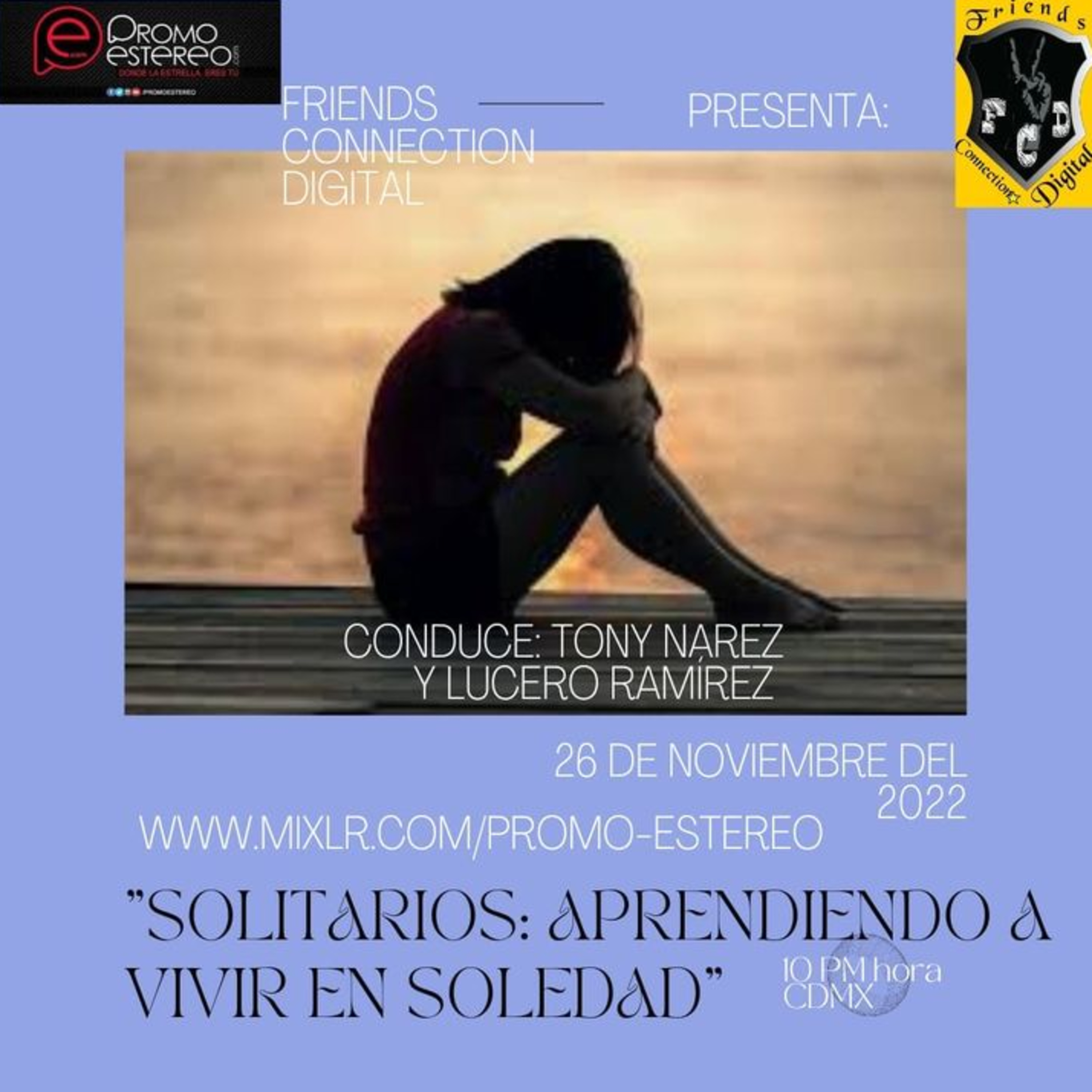 "SOLITARIOS: APRENDIENDO A VIVIR EN SOLEDAD" (CÓDIGO: FCD RADIO 167) episode artwork