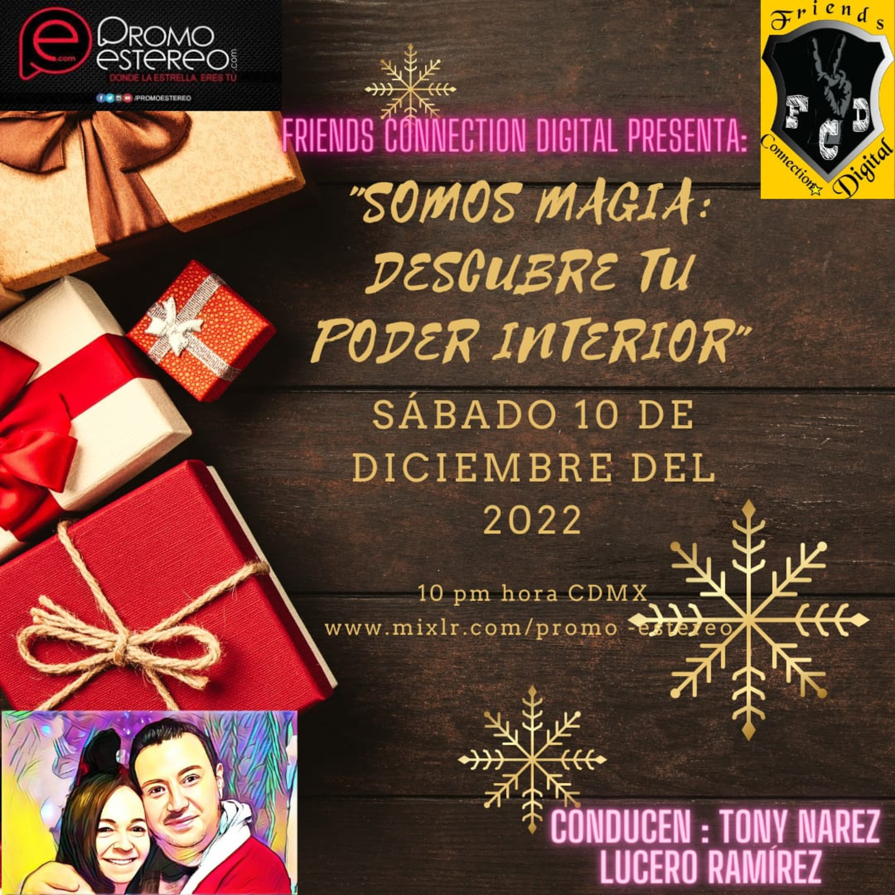 "SOMOS MAGIA: DESCUBRE TU PODER INTERIOR" (CÓDIGO: FCD RADIO 169) episode artwork