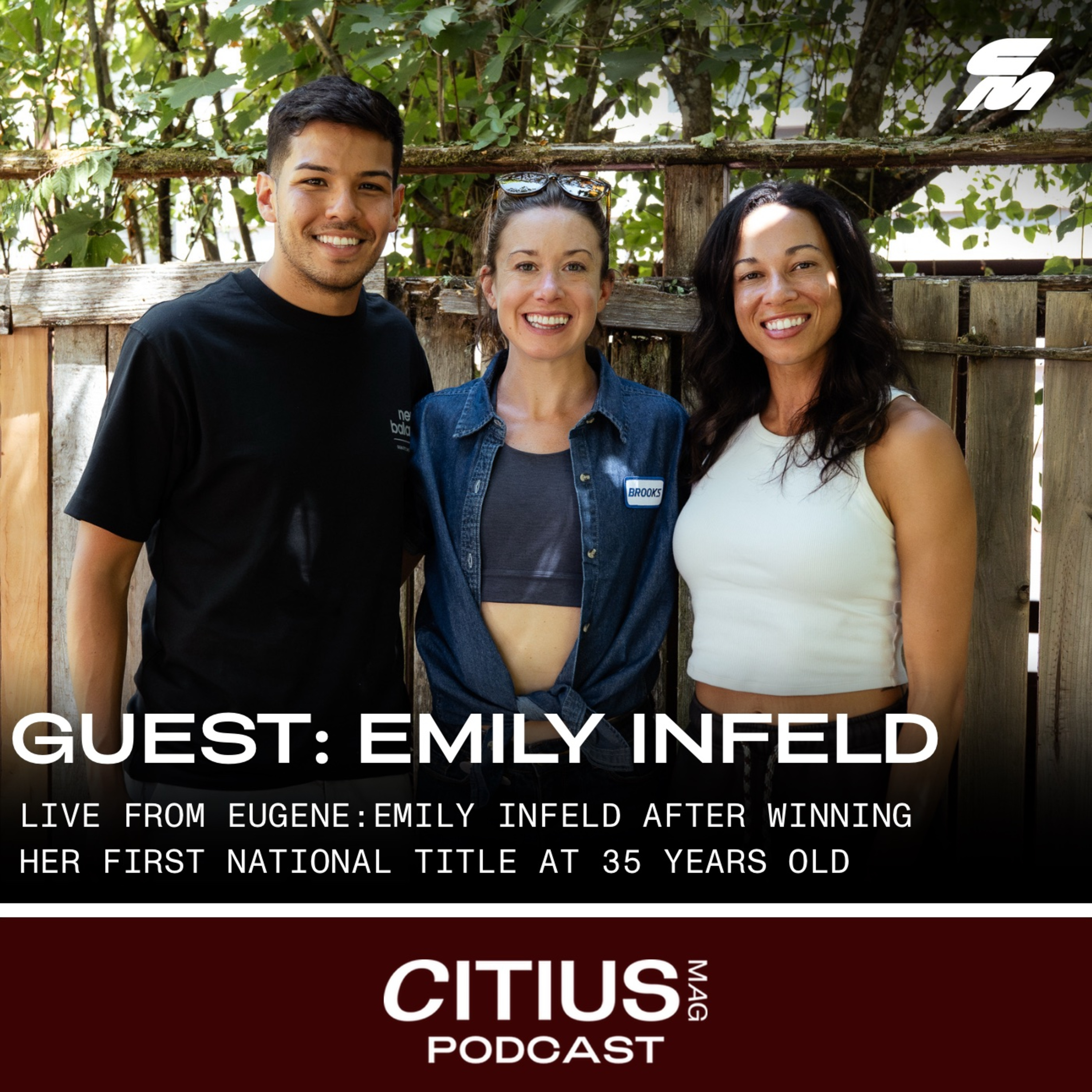Emily Infeld After Winning Her First National Title At 35 Years Old | LIVE from Eugene