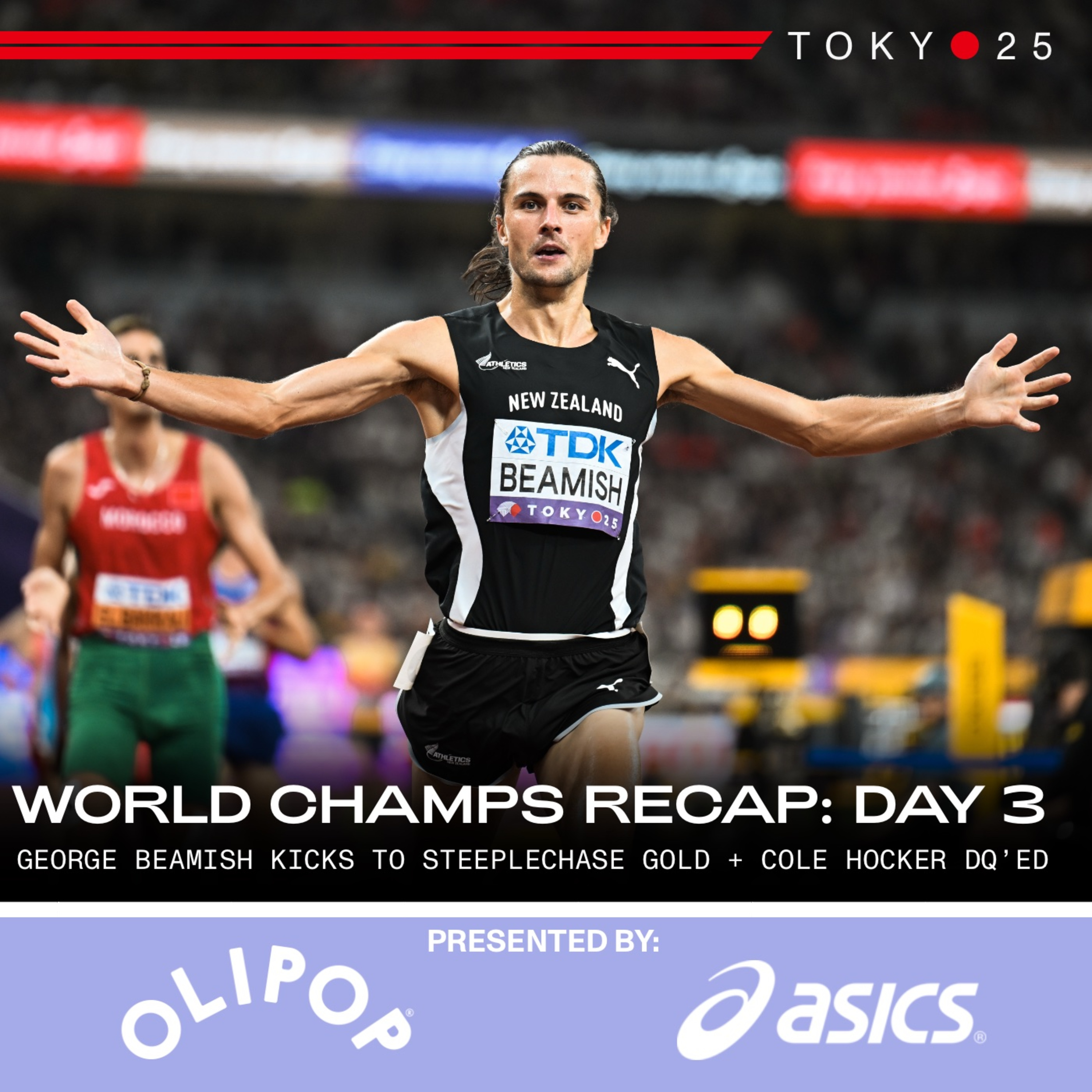 TOKYO WORLD CHAMPIONSHIPS DAY 3 RECAP: GEORGE BEAMISH KICKS TO STEEPLECHASE GOLD + COLE HOCKER DQ’ED