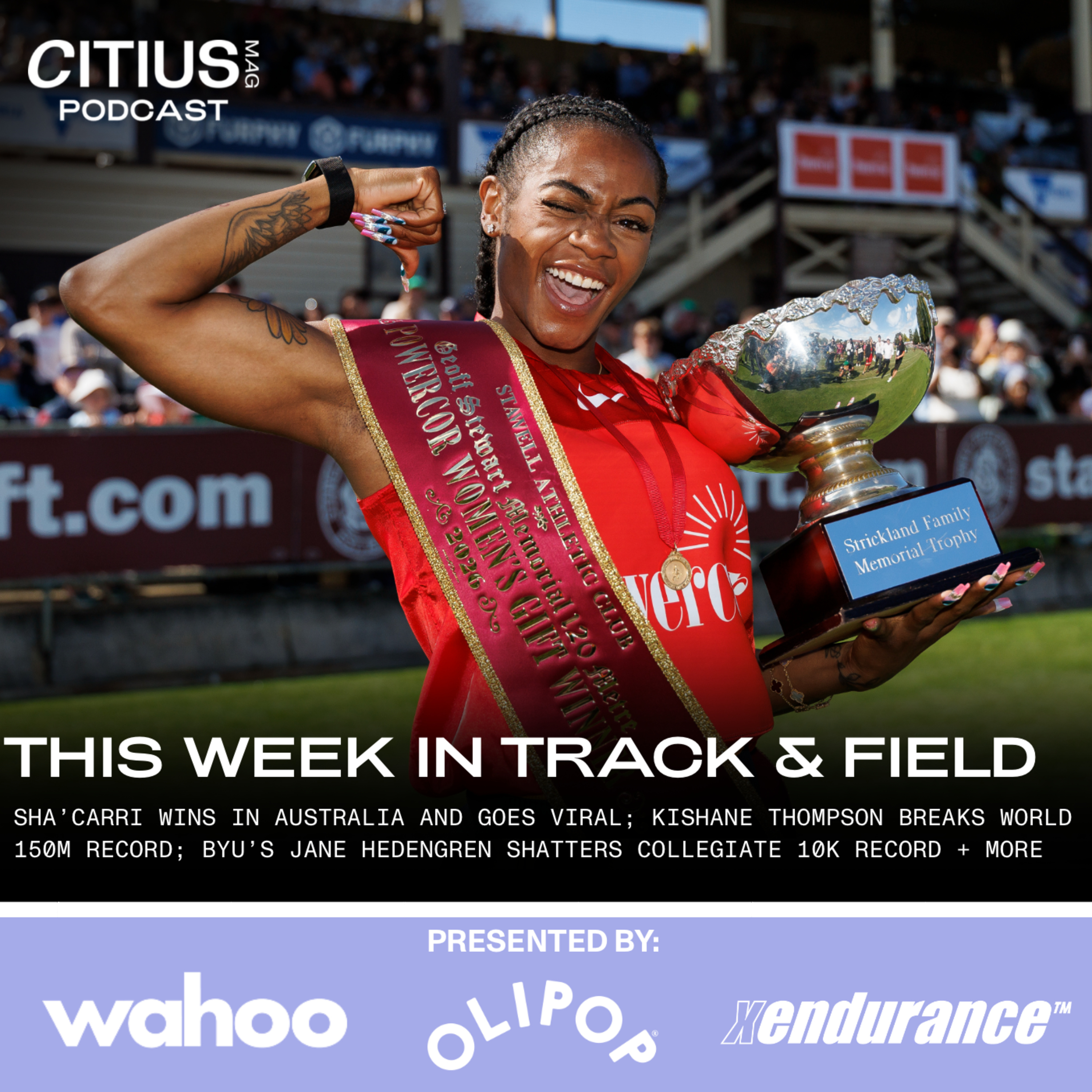 This Week In Track & Field: Sha’Carri Wins In Australia & Goes Viral; Kishane Thompson Breaks 150m WR; Jane Hedengren Shatters NCAA 10K Record + World 400m Champ Collen Kebinatshipi Runs 9.89 For 100m