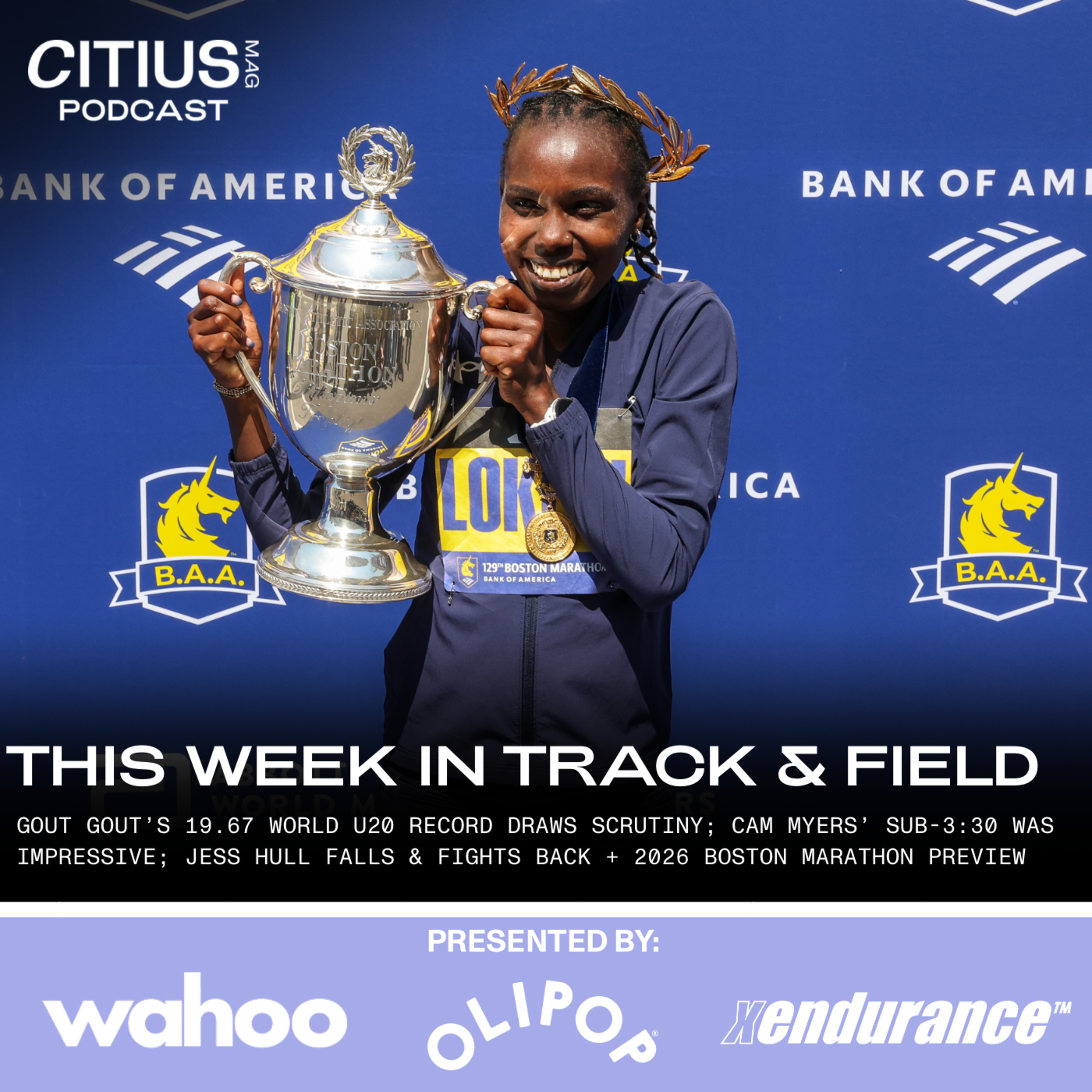 This Week In Track & Field: Gout Gout’s 19.67 World U20 Record Draws Scrutiny; Cam Myers’ Sub-3:30 Was Impressive; Jess Hull Falls & Fights Back + 2026 Boston Marathon Preview