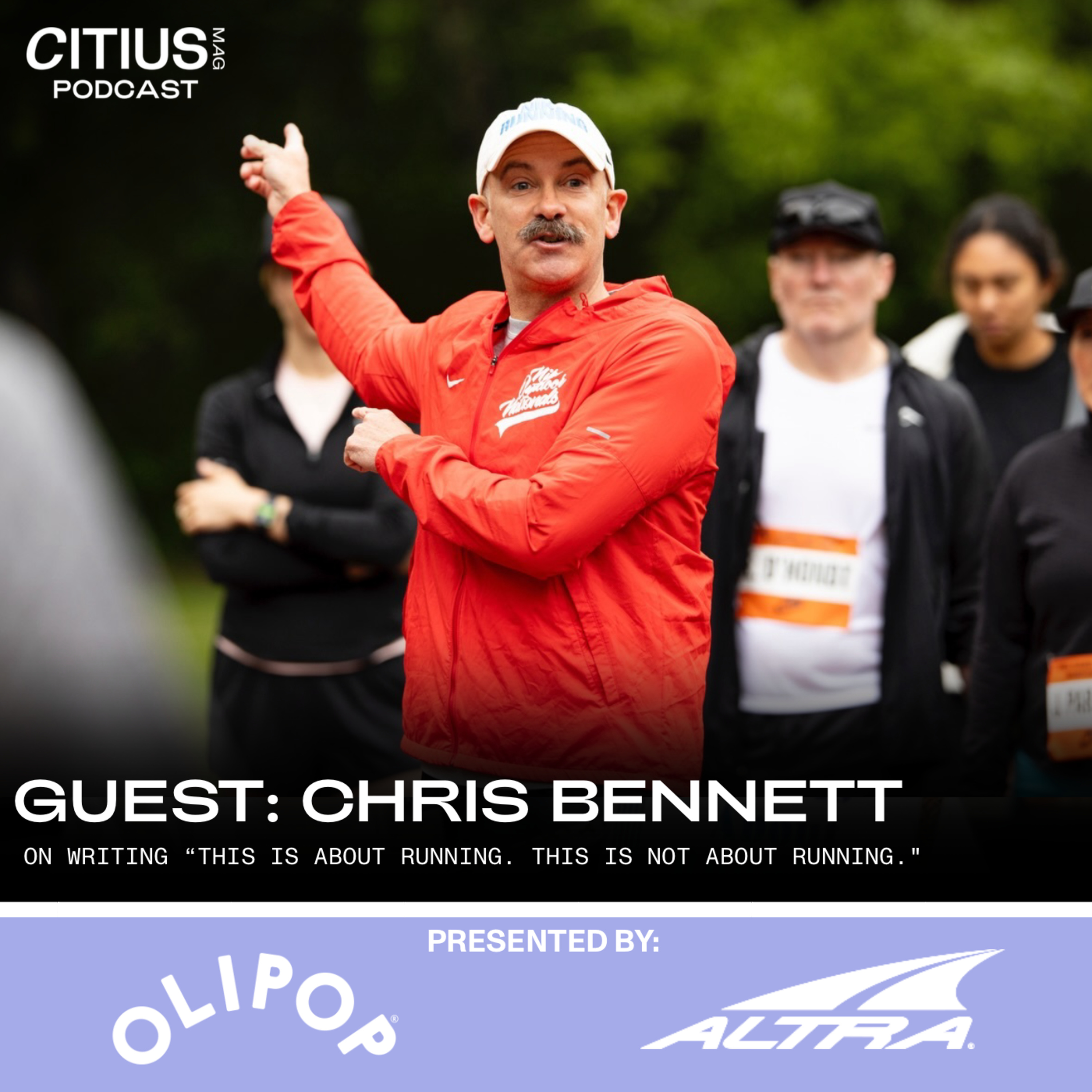 Coach Chris Bennett On Writing “This Is About Running. This Is Not About Running.” — CITIUS MAG Podcast episode artwork