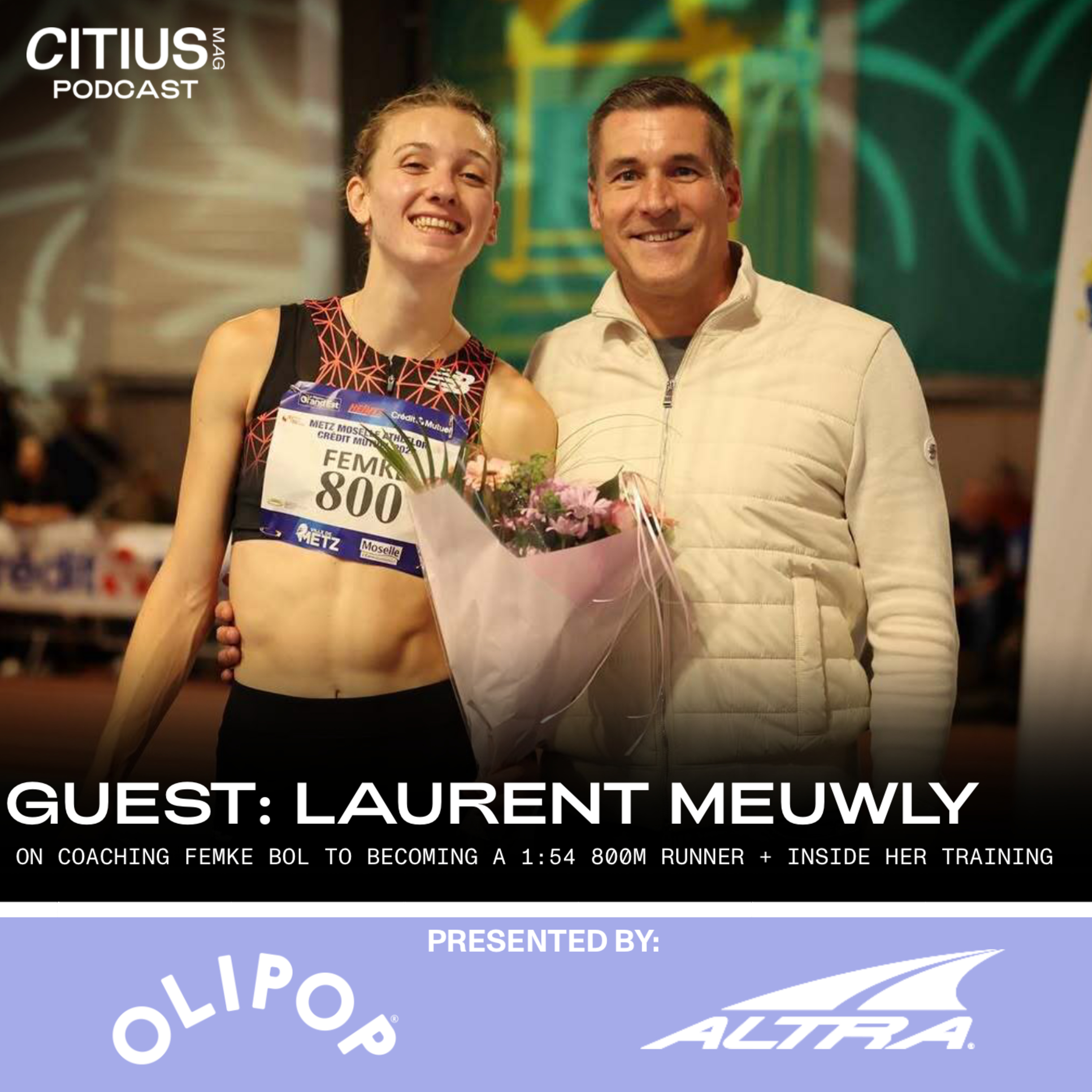 How Femke Broeders-Bol Became A 1:54 800m Runner | Inside The Training With Coach Laurent Meuwly — CITIUS MAG Podcast episode artwork