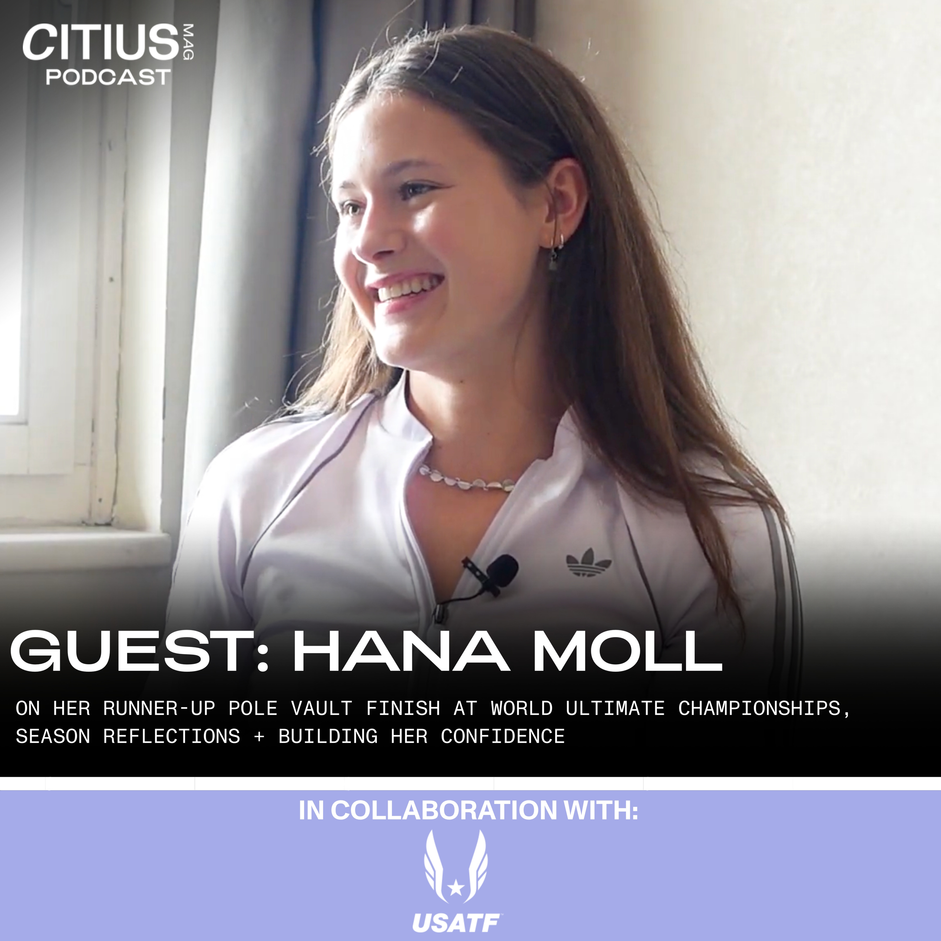 Hana Moll On Her Runner-Up Pole Vault Finish At World Ultimate Championships + How She's Built Her Confidence | Live From Budapest — CITIUS MAG Podcast episode artwork