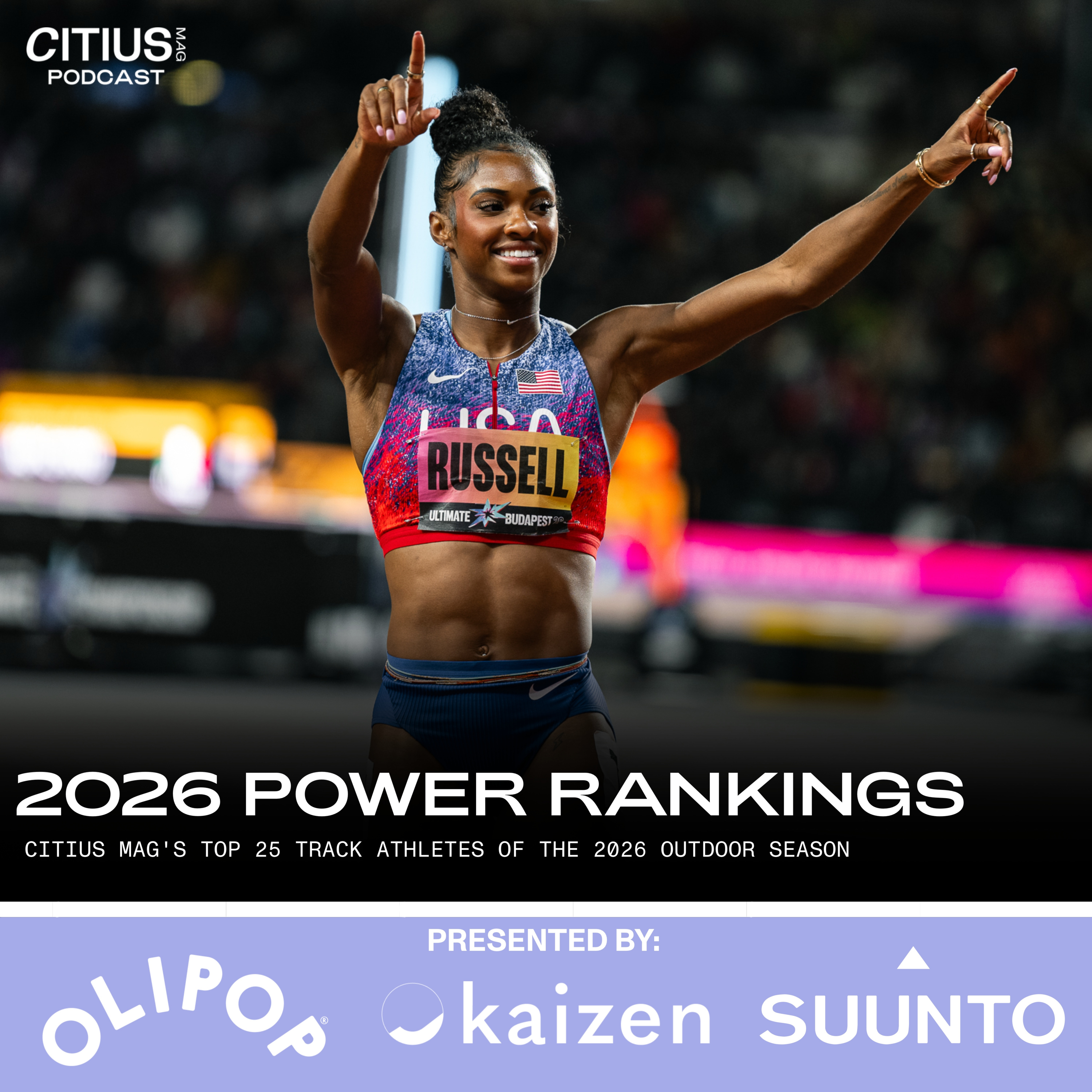 Ranking The Top 25 Track Athletes Of The 2026 Outdoor Season — CITIUS MAG Podcast episode artwork