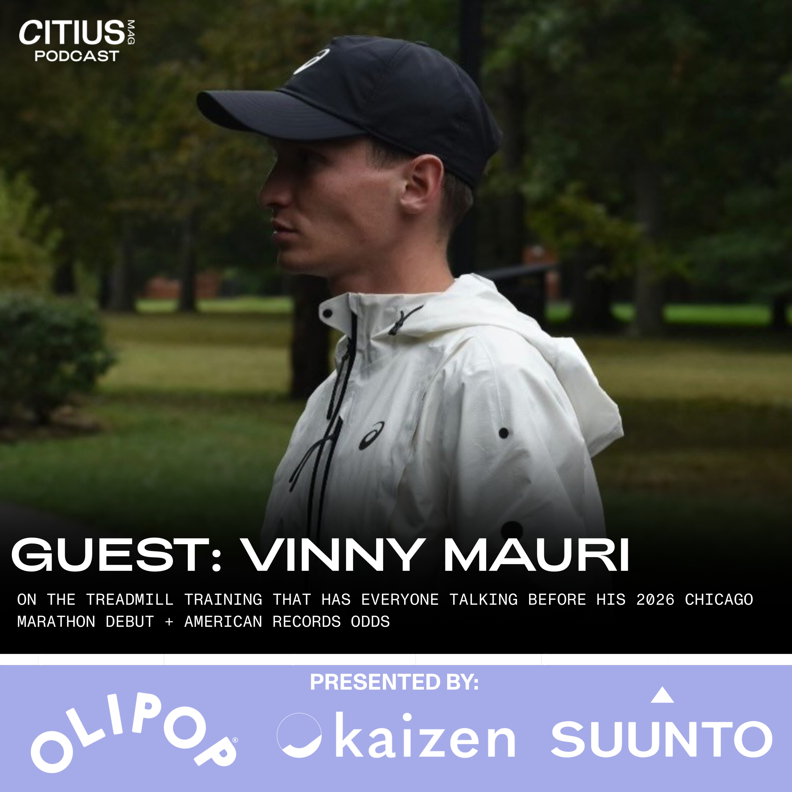 Vinny Mauri On The Treadmill Training That Has Everyone Talking Before His 2026 Chicago Marathon Debut + American Records Odds — CITIUS MAG Podcast episode artwork