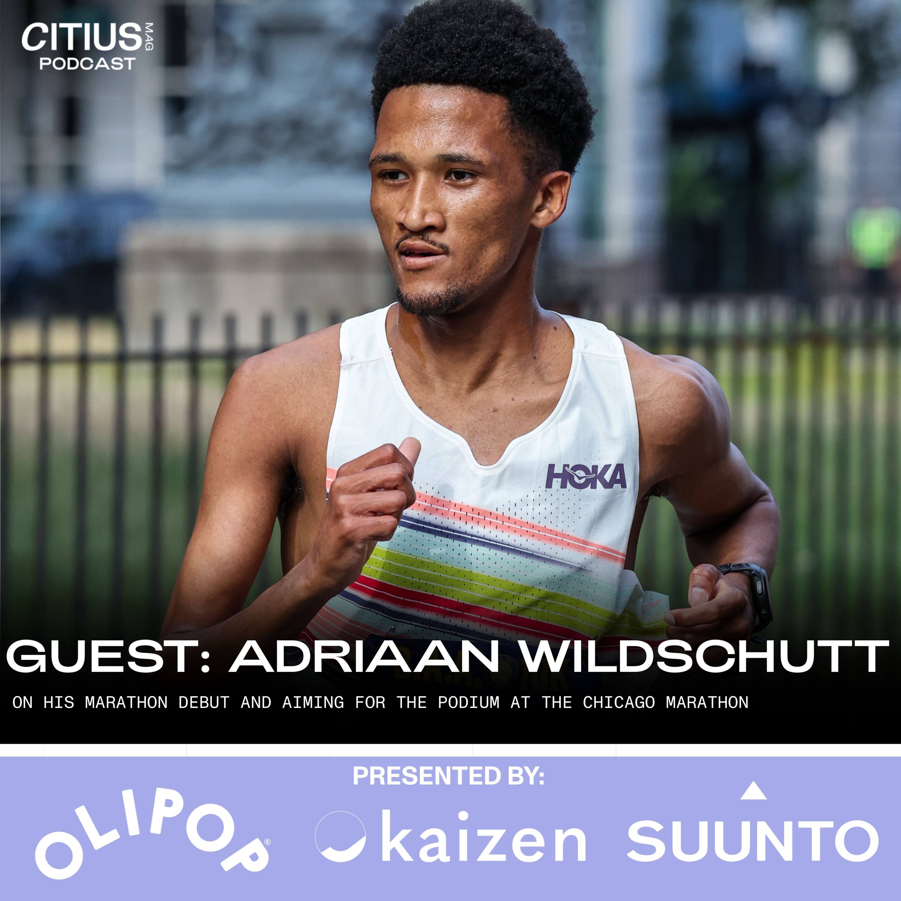 NAZ Elite’s Adriaan Wildschutt On His Marathon Debut And Aiming For The Podium In Chicago — CITIUS MAG Podcast episode artwork