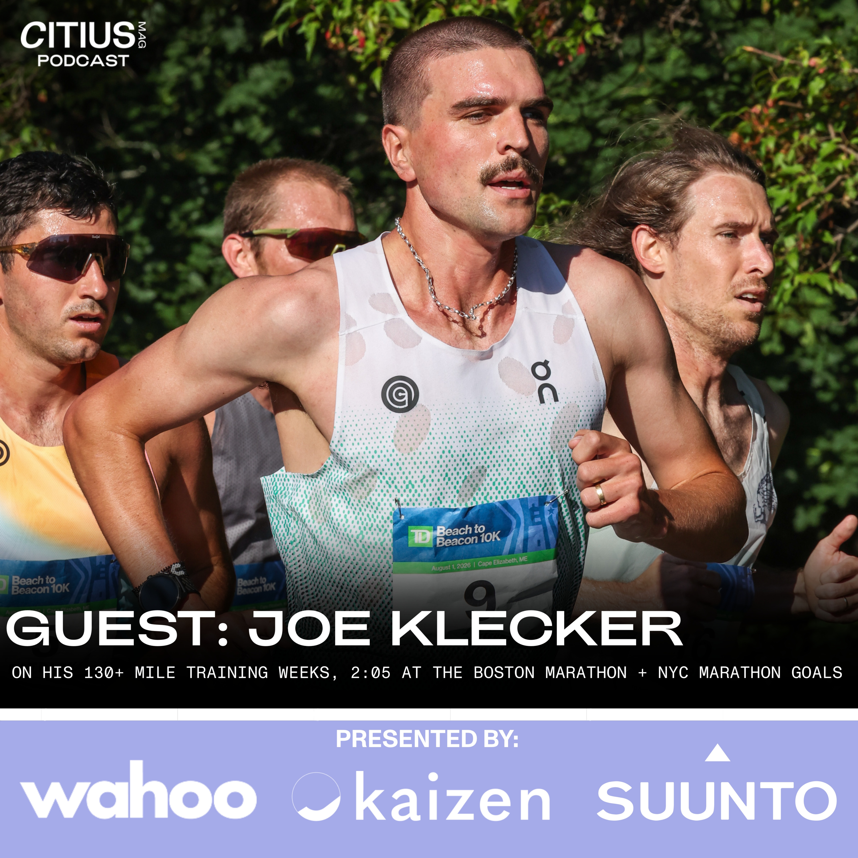 Joe Klecker On His 130+ Mile Training Weeks, 2:05 At The Boston Marathon + 2026 NYC Marathon Goals — CITIUS MAG Podcast episode artwork