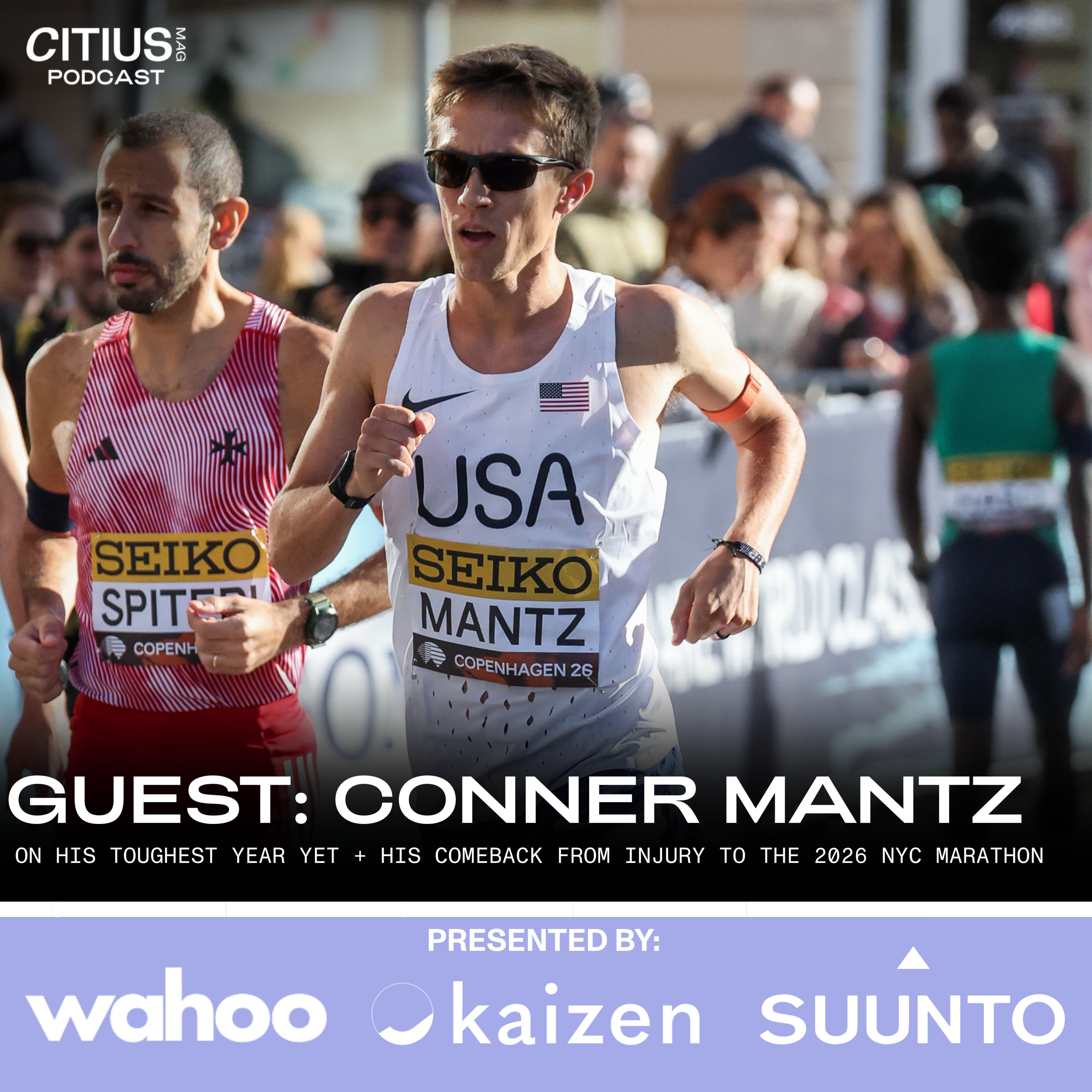 Conner Mantz Opens Up On His Toughest Year Yet + His Comeback From Injury To The 2026 NYC Marathon — CITIUS MAG Podcast episode artwork