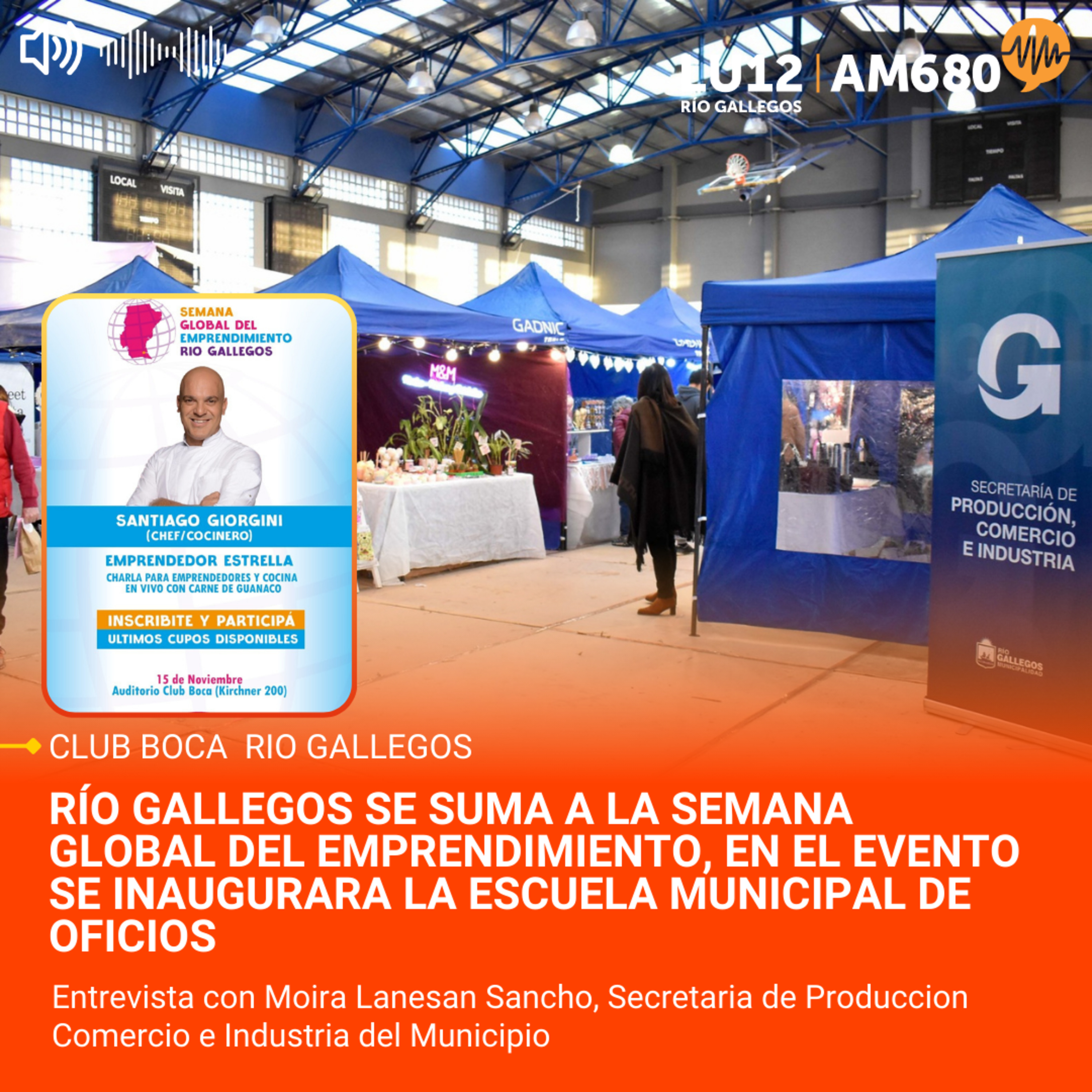 Radio LU12 AM680 de Río Gallegos: Noticias e información de Santa Cruz y la Patagonia
