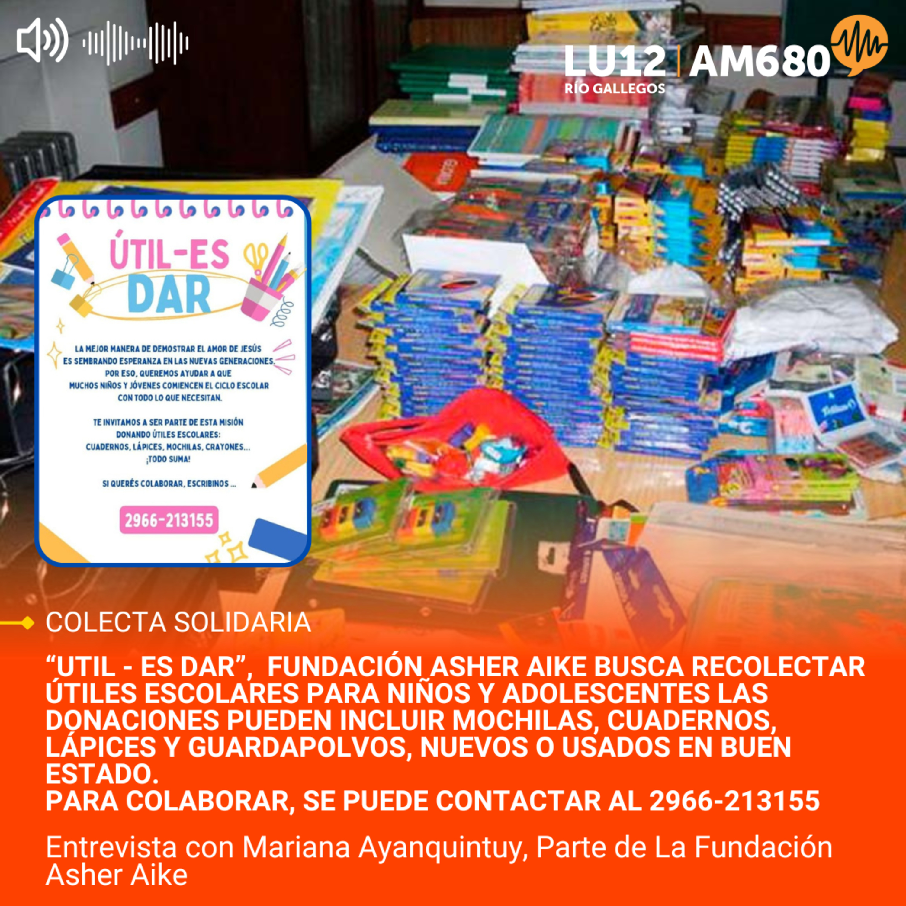 Radio LU12 AM680 de Río Gallegos: Noticias e información de Santa Cruz y la Patagonia