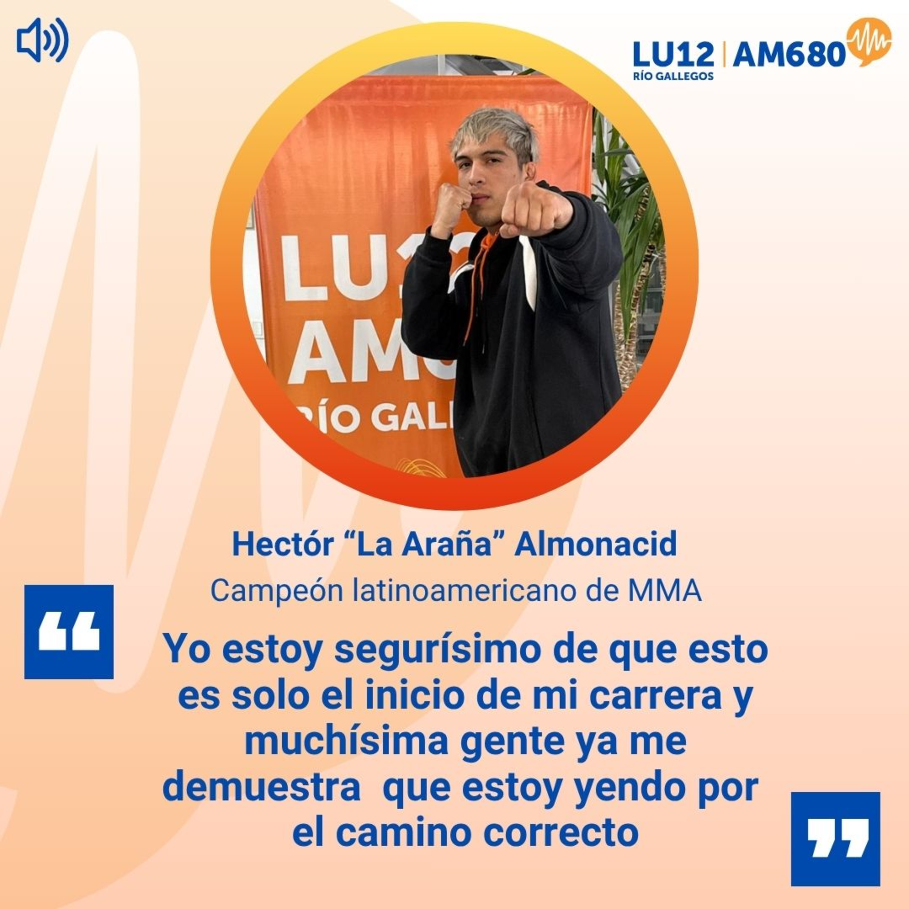 Debut en la modalidad Boxeo para "La Araña" Almonacid episode artwork