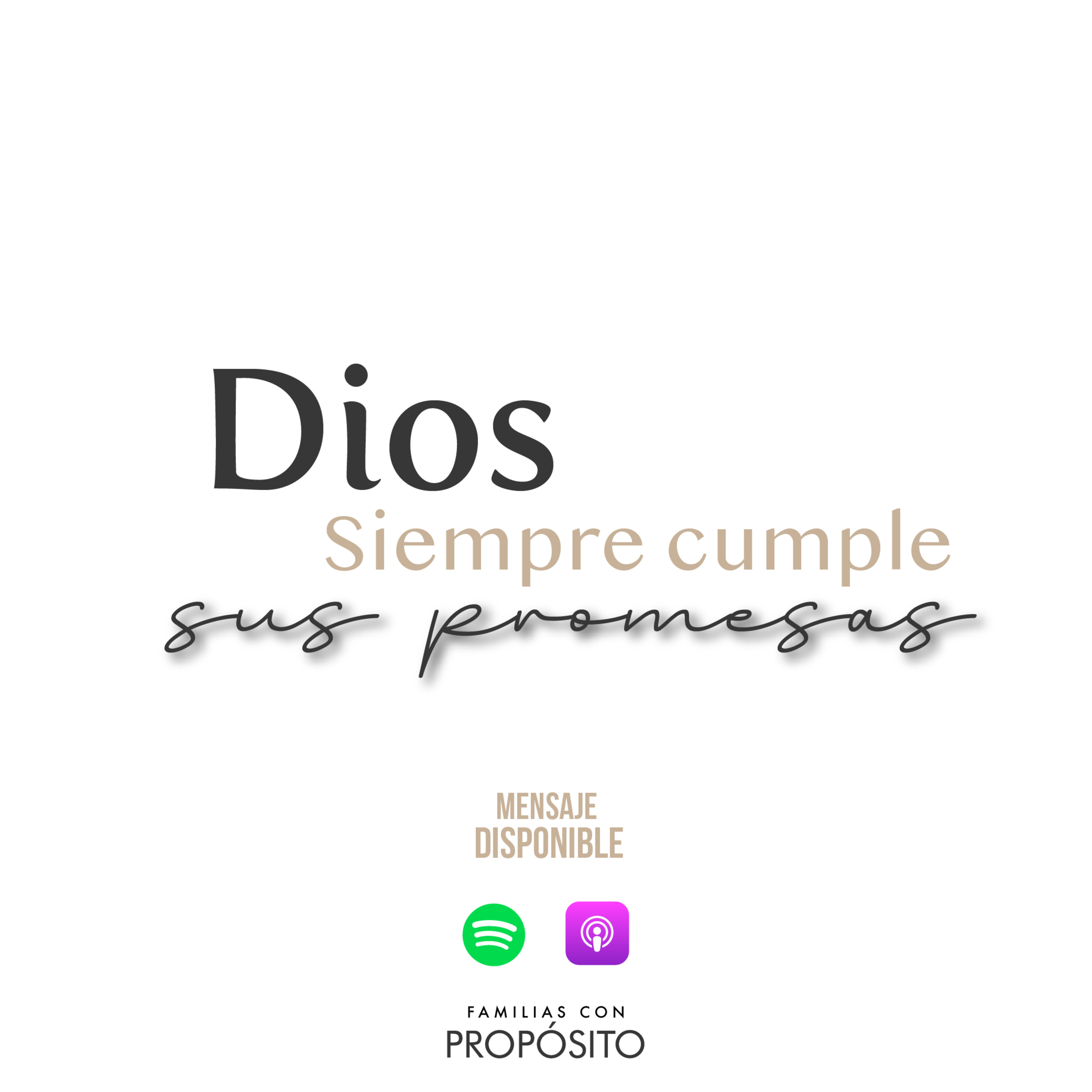 Dios siempre cumple sus promesas episode artwork