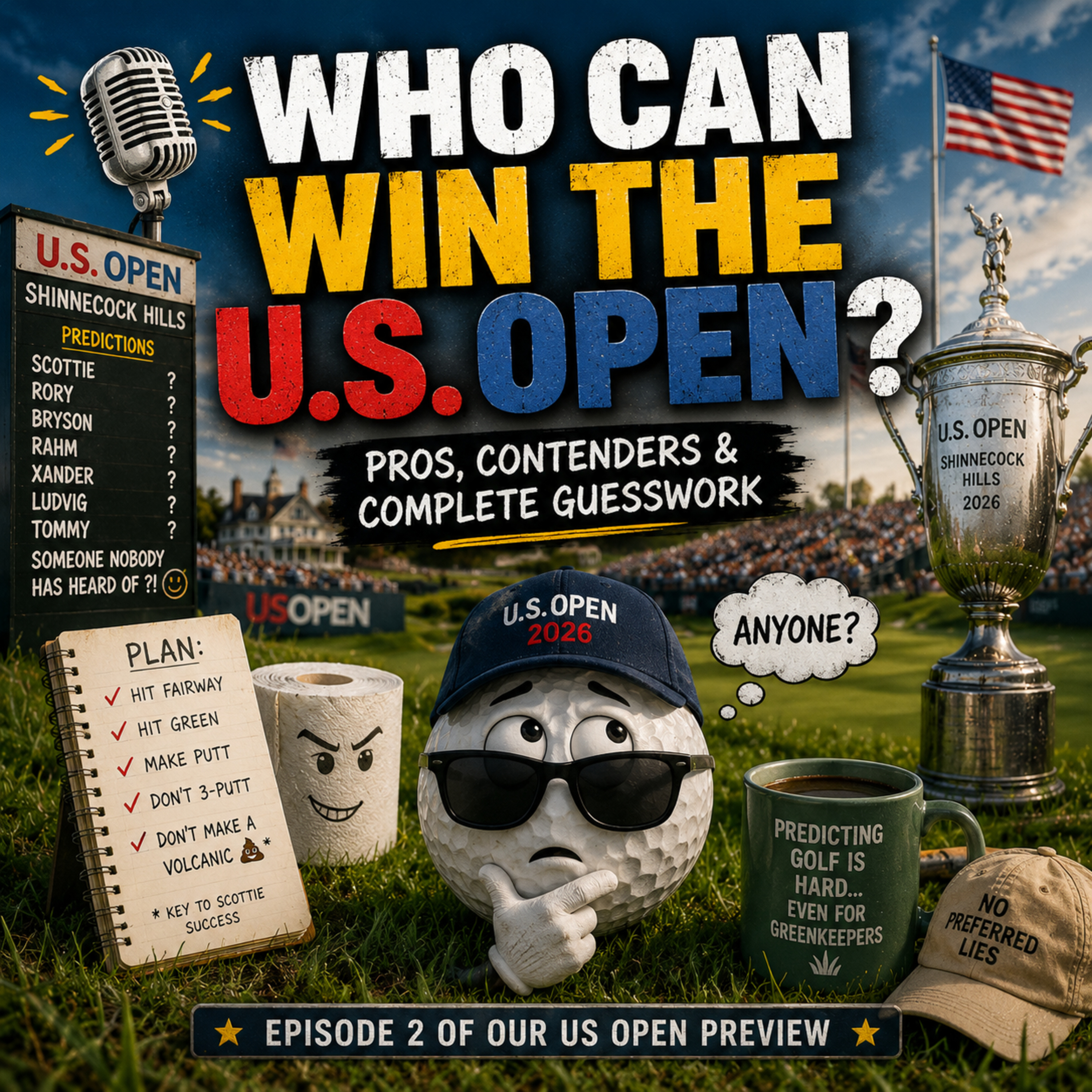 Who Can Win The Us Open?  episode artwork