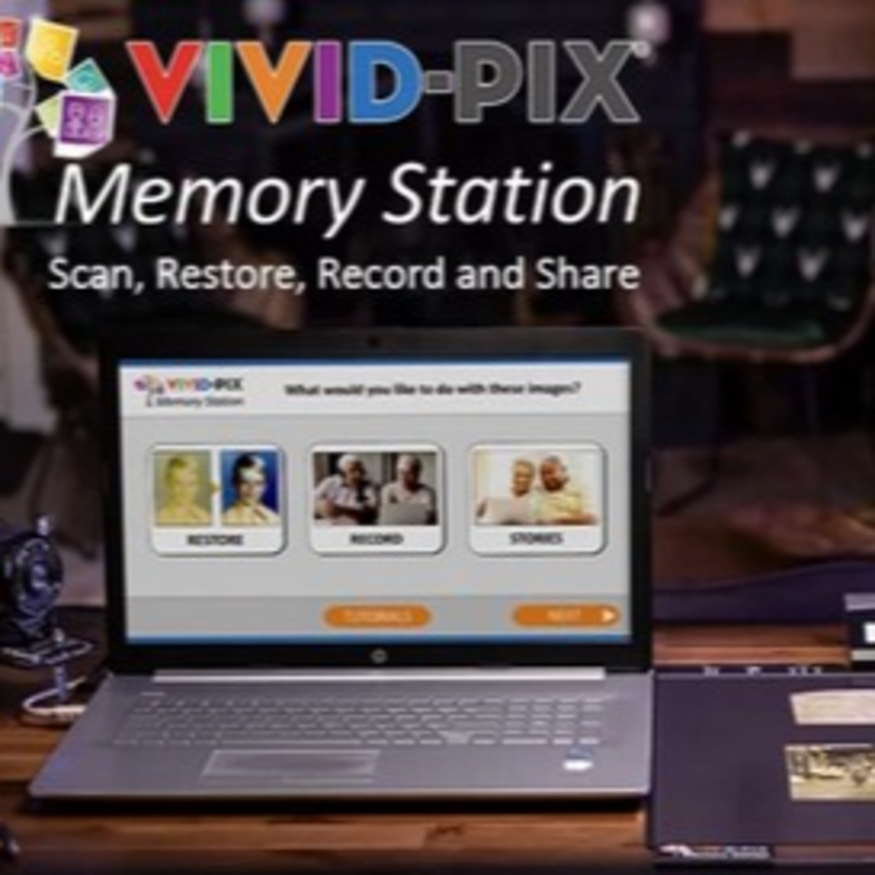 Memory Station from Vivid-Pix for Father's Day and more episode artwork