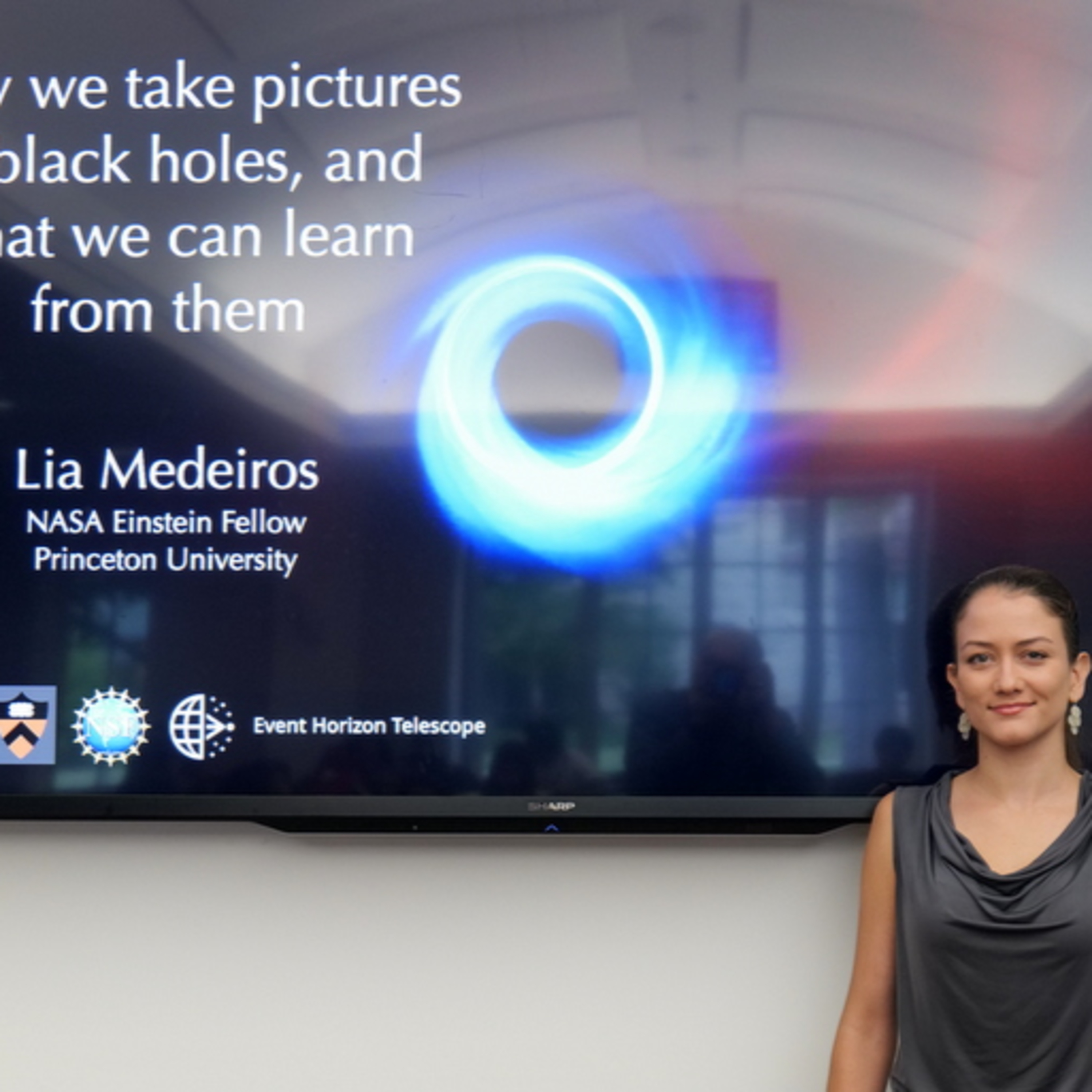 Techstination Interview: Princeton astrophysicist Lia Medeiros on black holes and paying it forward episode artwork