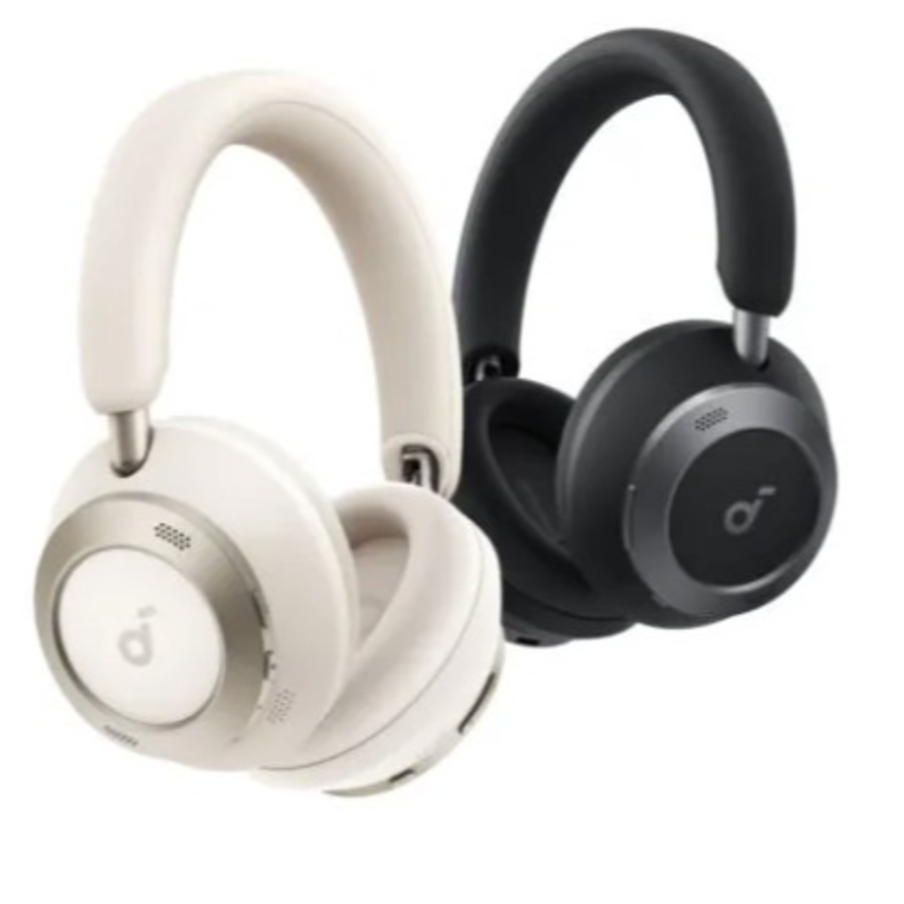 Soundcore Space One Pro headphones with twist and fold up design episode artwork