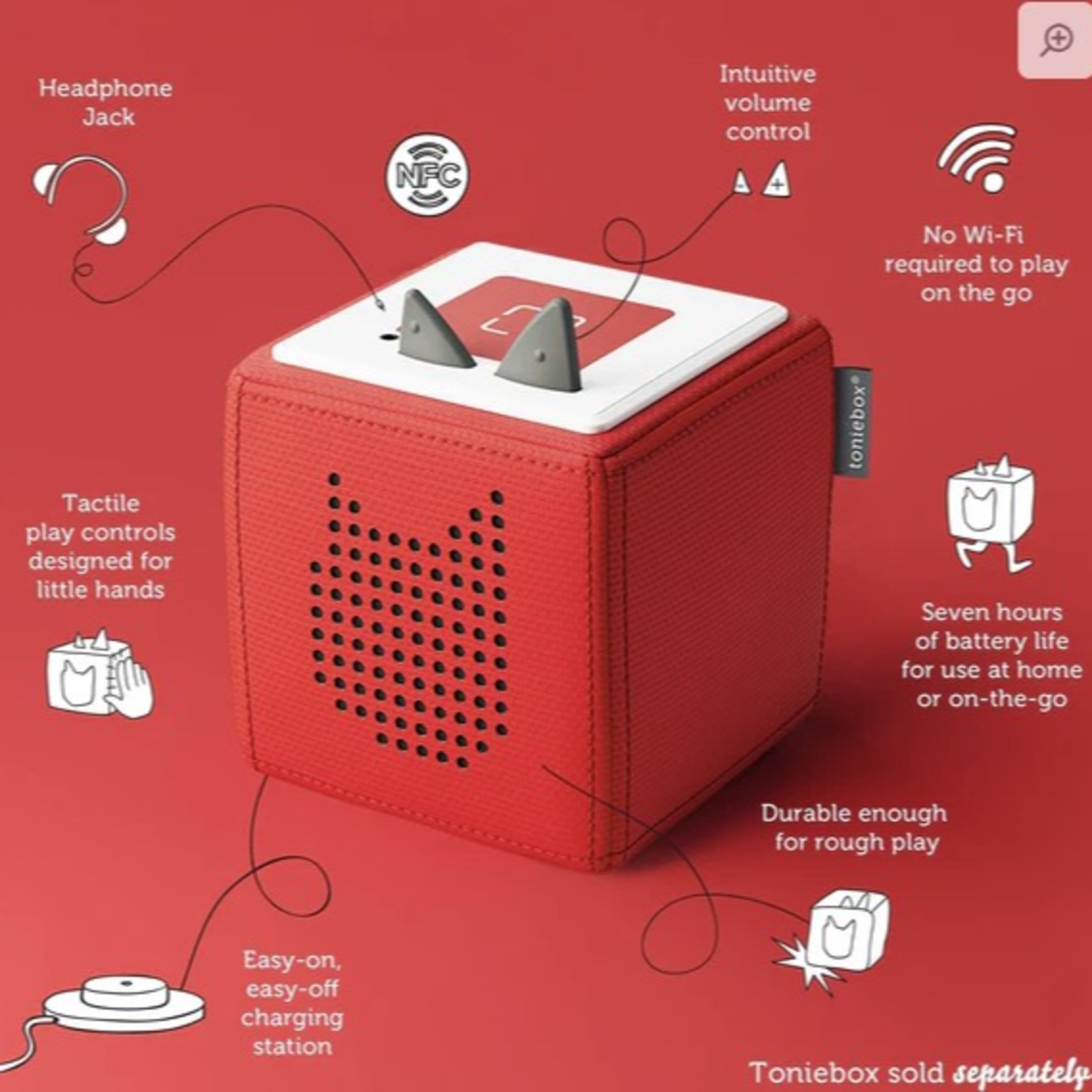 Toniebox adds audiobooks and more for learning and fun episode artwork