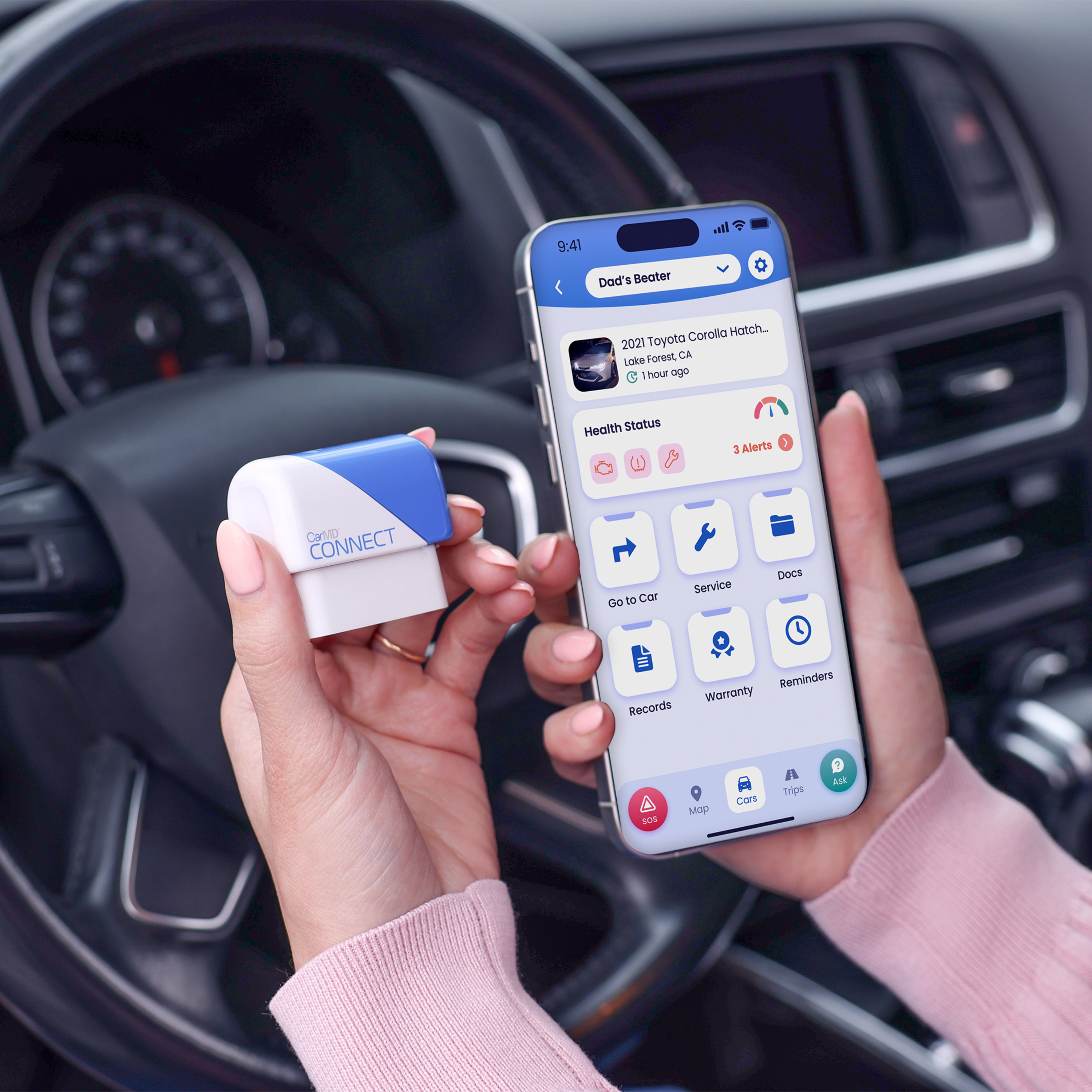 Techstination interview: CarMD Connect arrives- no subscription vehicle and loved one peace of mind episode artwork