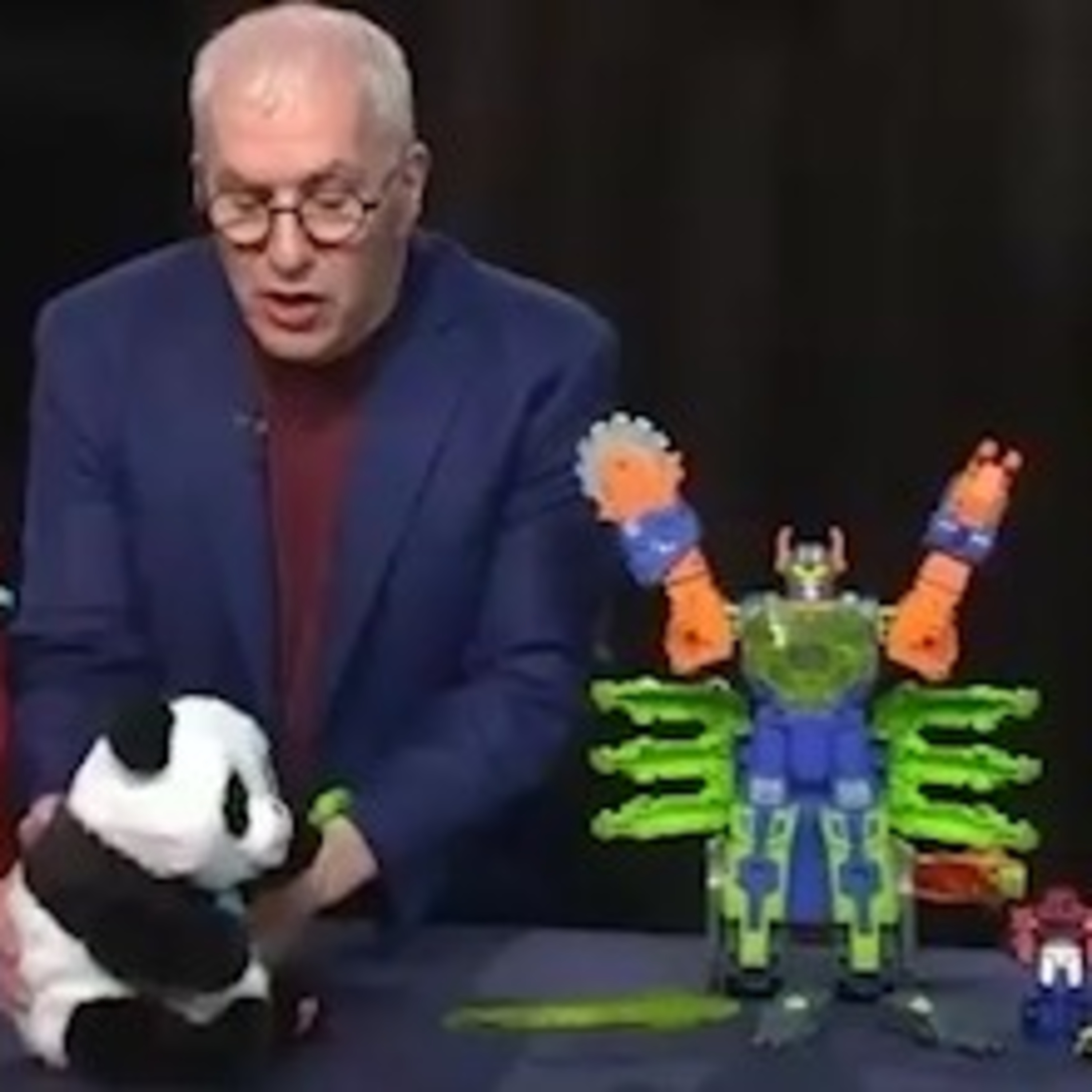 The Toy Guy, Chris Byrne, out with top toy list episode artwork