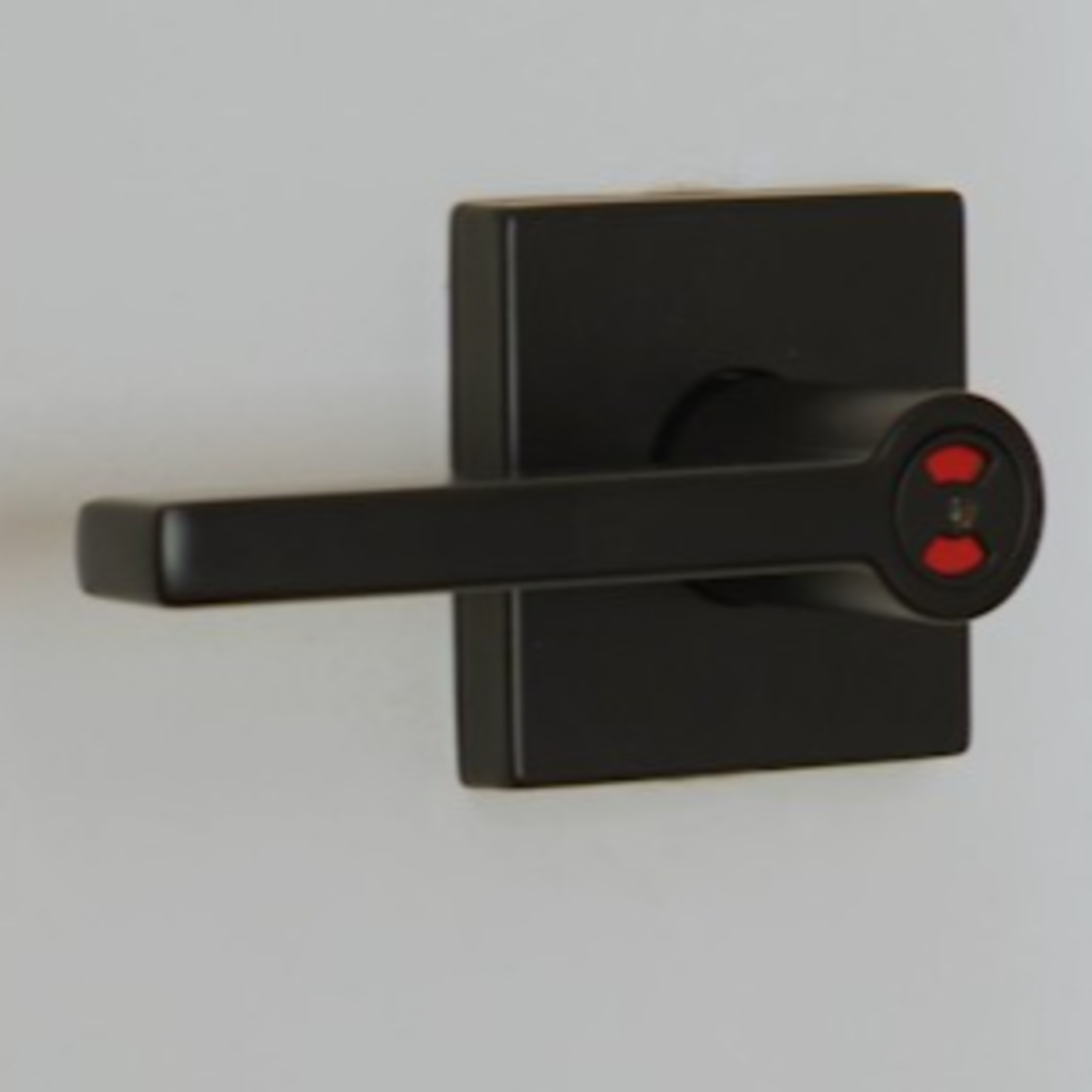 Innovative occupancy indicator door lever from Kwikset episode artwork