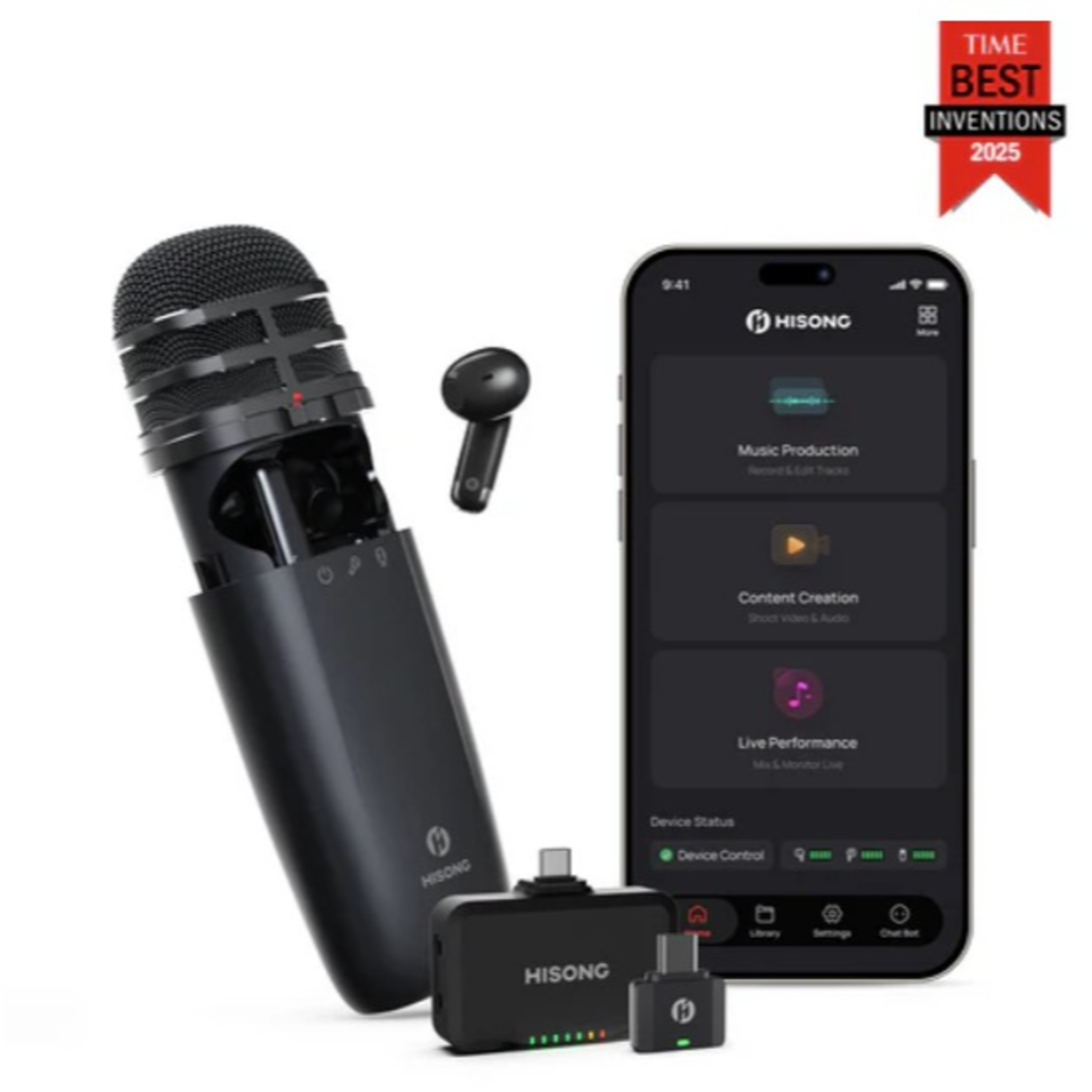 Smart design and sound: Hisong AirStudio S1 mic episode artwork