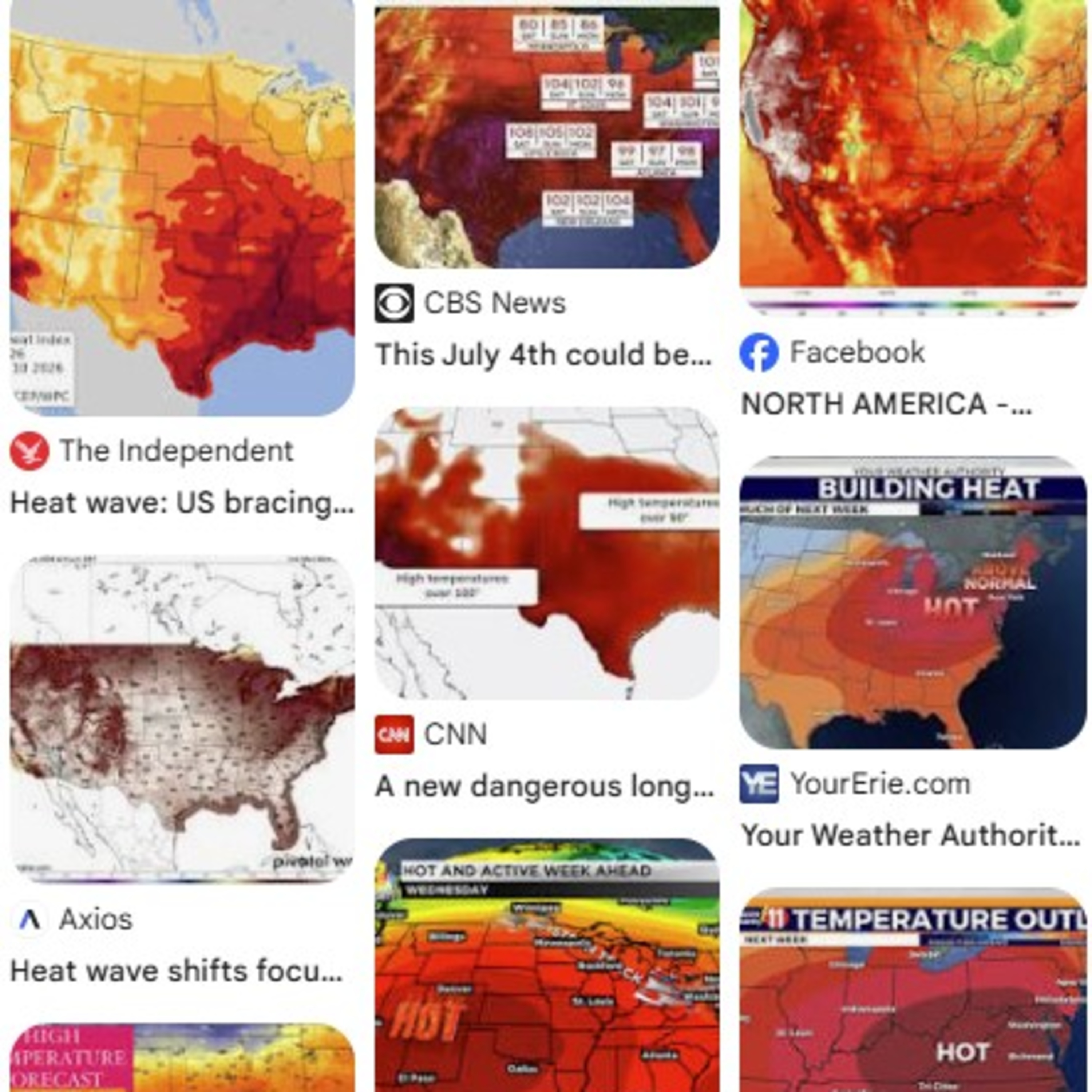 Summer search trends focus on heat episode artwork