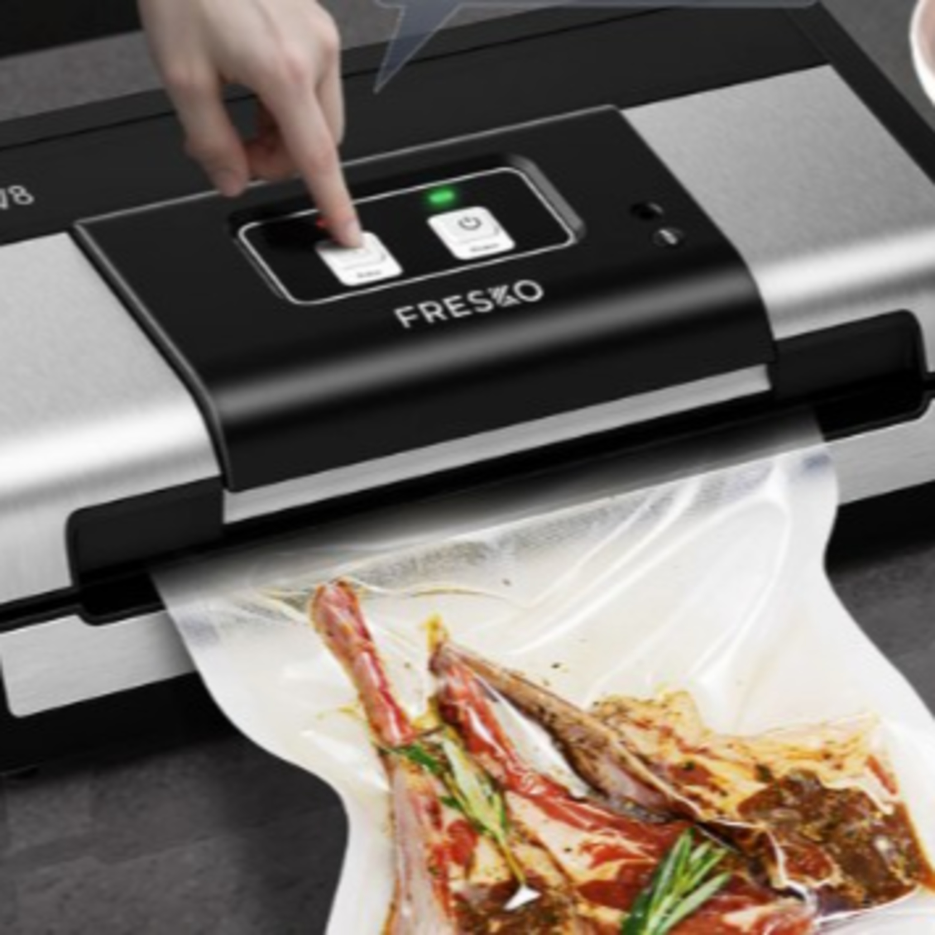 Fresko V8-2 Automatic Vacuum Sealer cuts food waste episode artwork