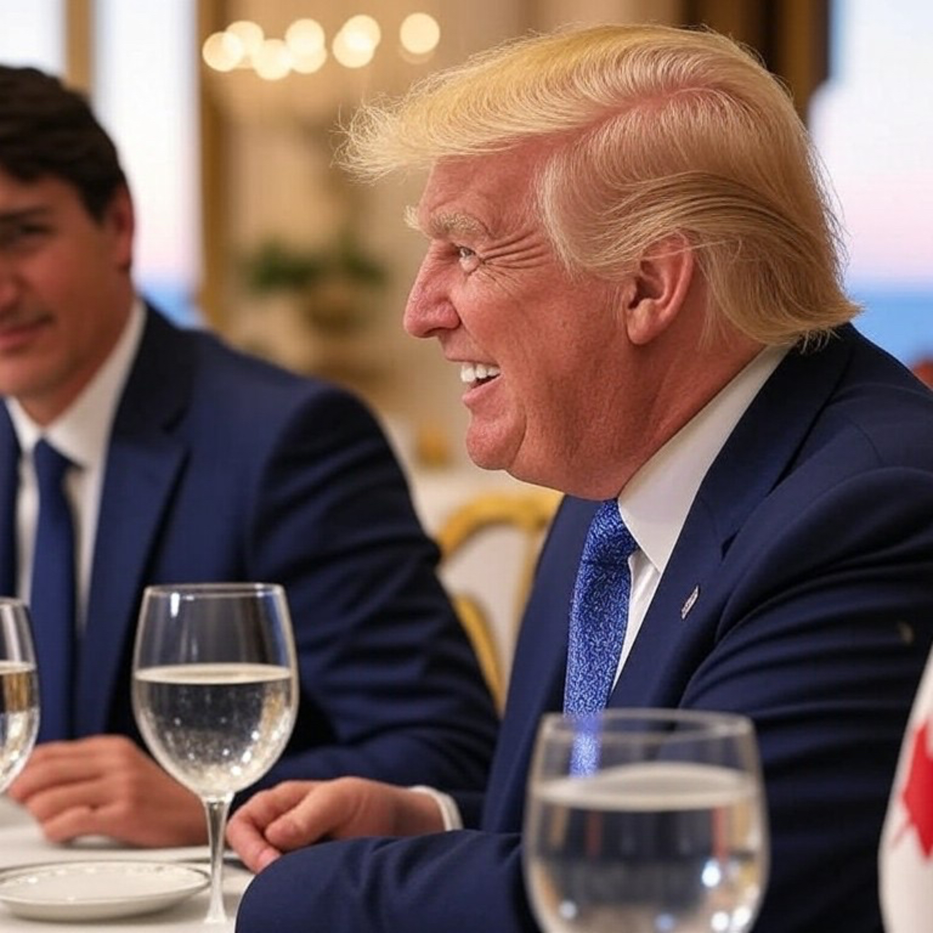 Trump at His Gyatt Castle Calls Canada the 51st State episode artwork
