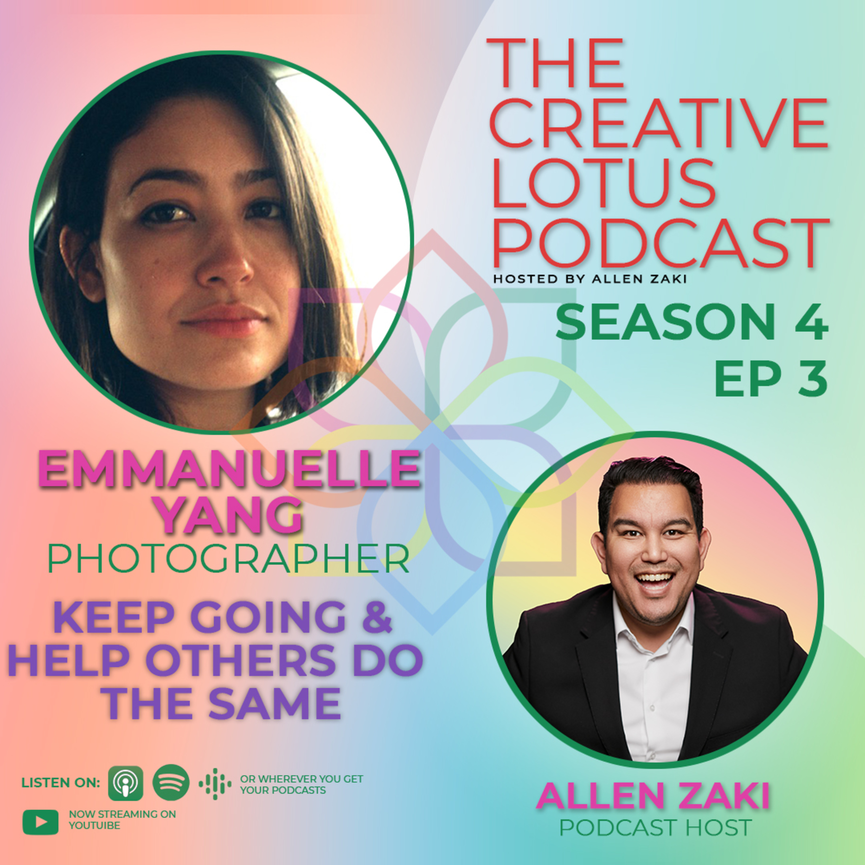 The Creative Lotus Podcast hosted by Allen Zaki