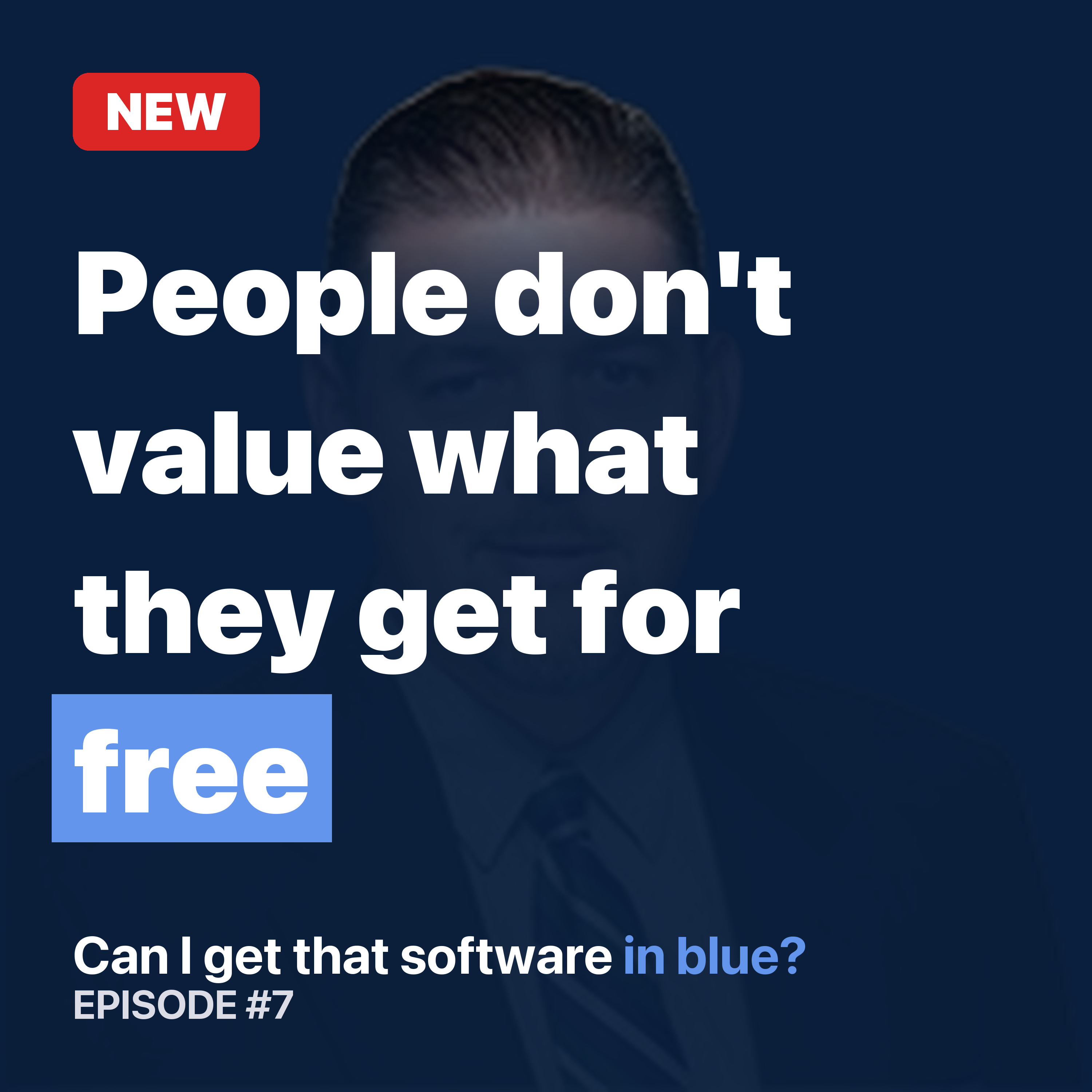 Can I get that software in blue?