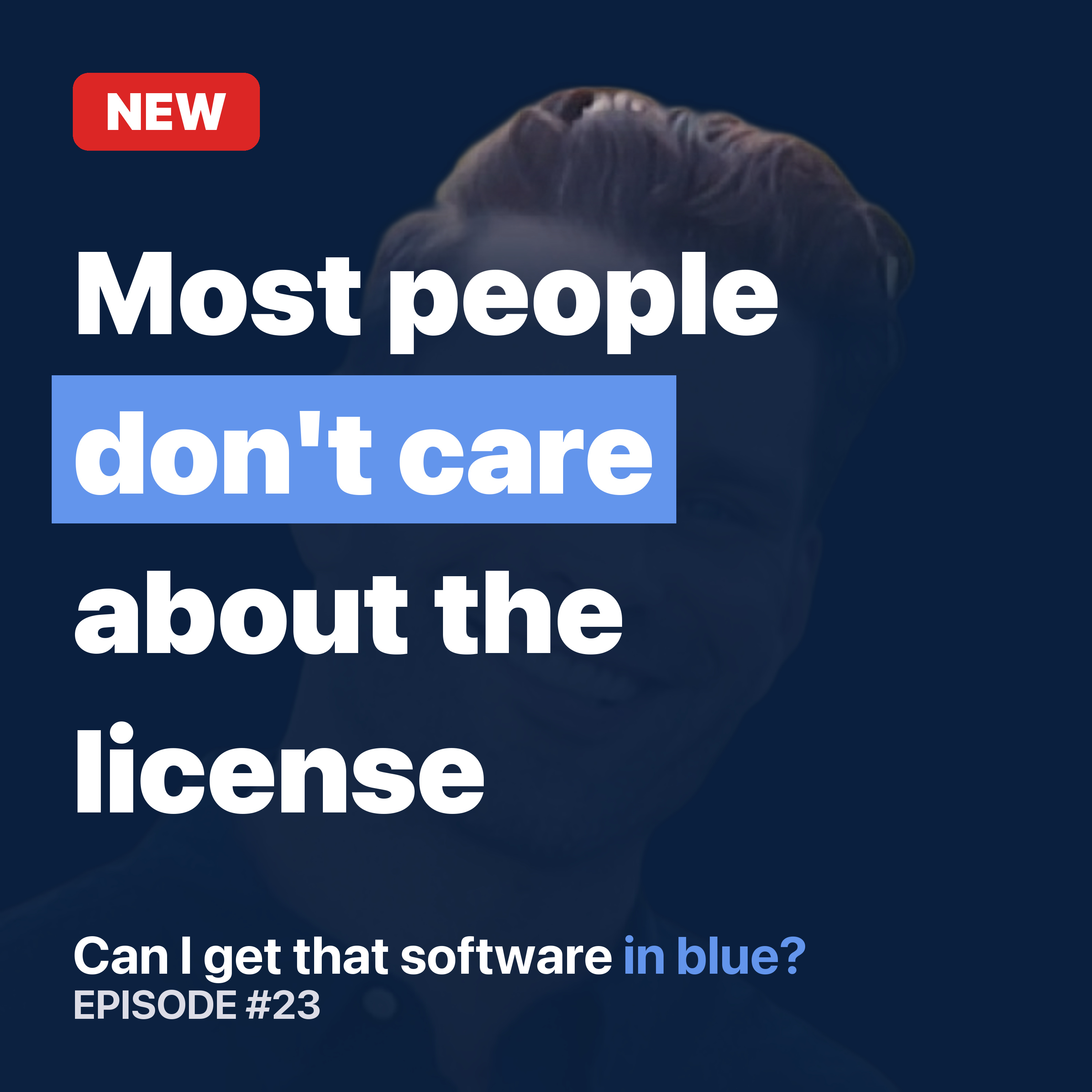 Can I get that software in blue?