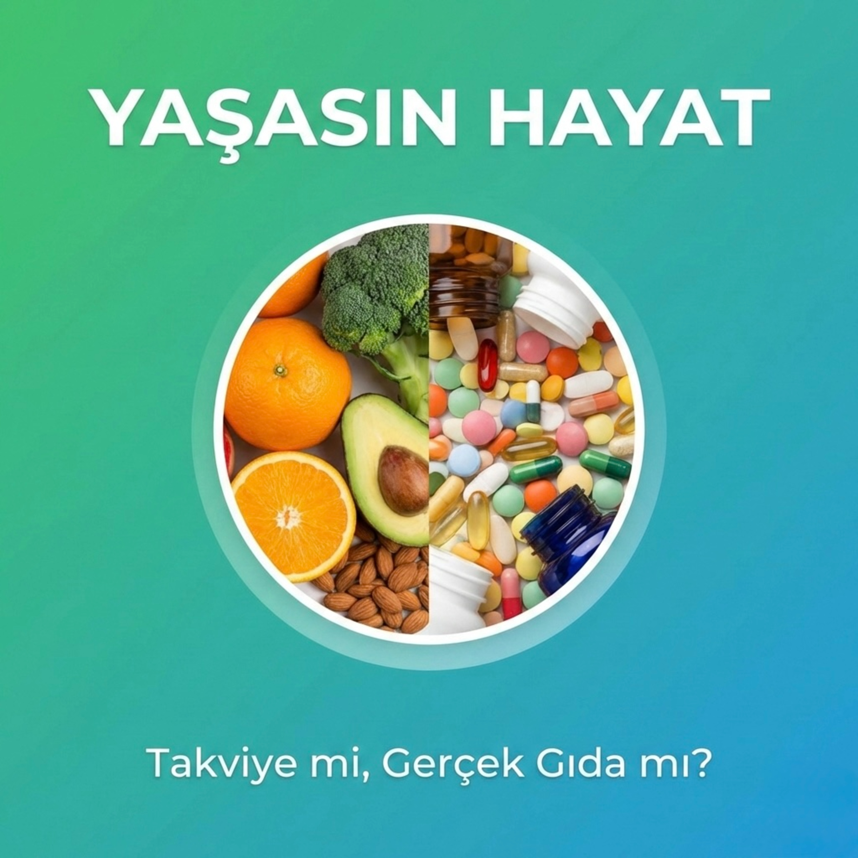 Takviye mi, Gerçek Gıda mı? Hangi Vitaminler İşe Yarıyor? episode artwork
