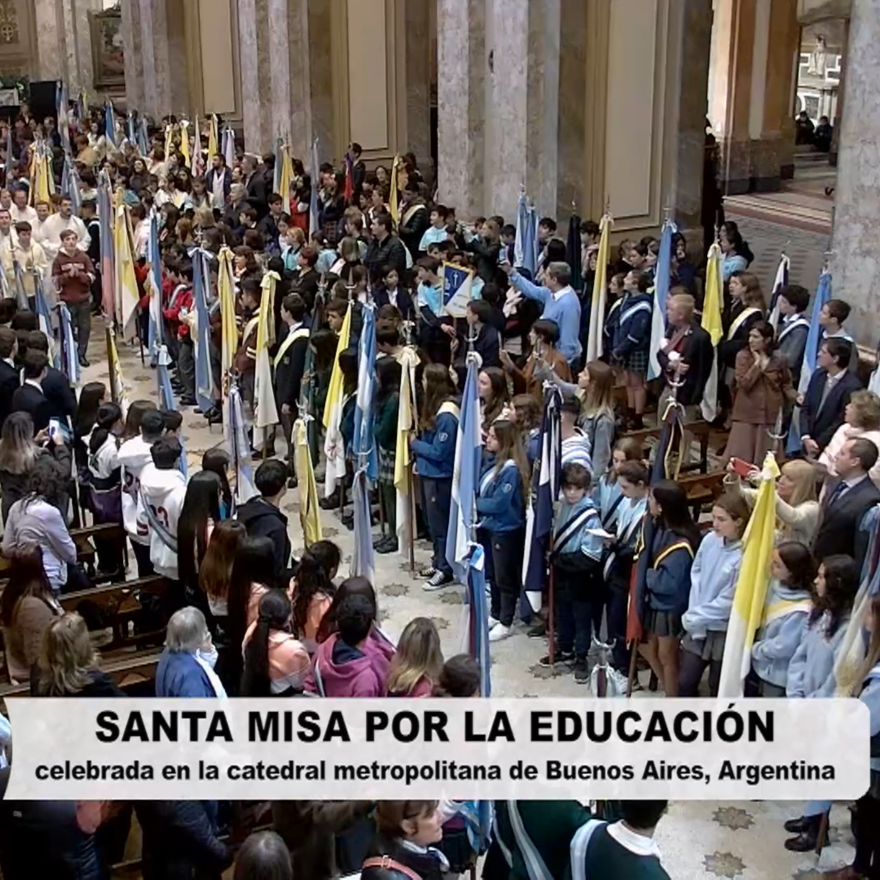 Catedral de Buenos Aires. Santa Misa del domingo 14 de mayo. Misa por la Educación. Tiempo de Pascua episode artwork