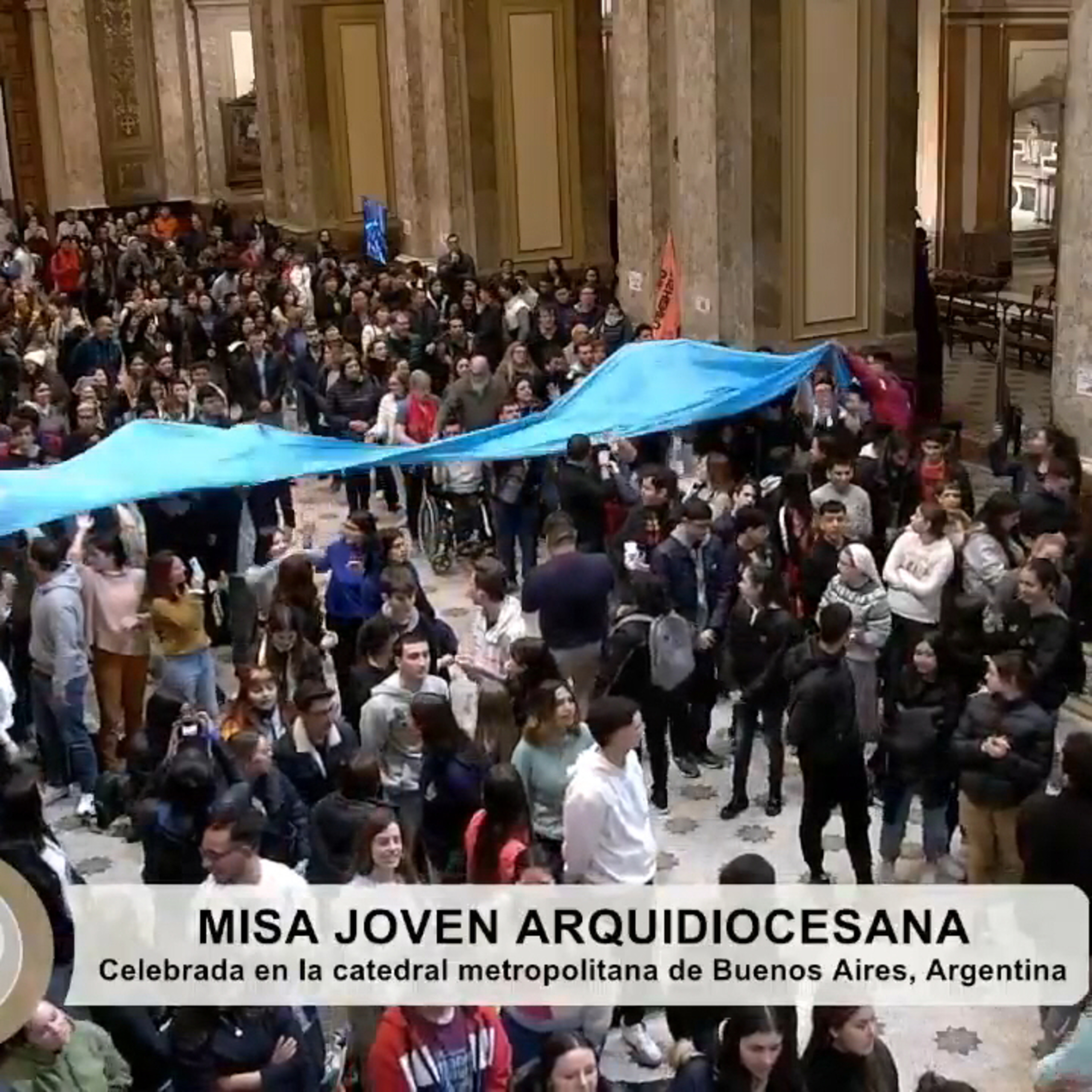 Catedral metropolitana de Buenos Aires. Misa Joven Arquidiocesana - 5 de agosto de 2023. episode artwork