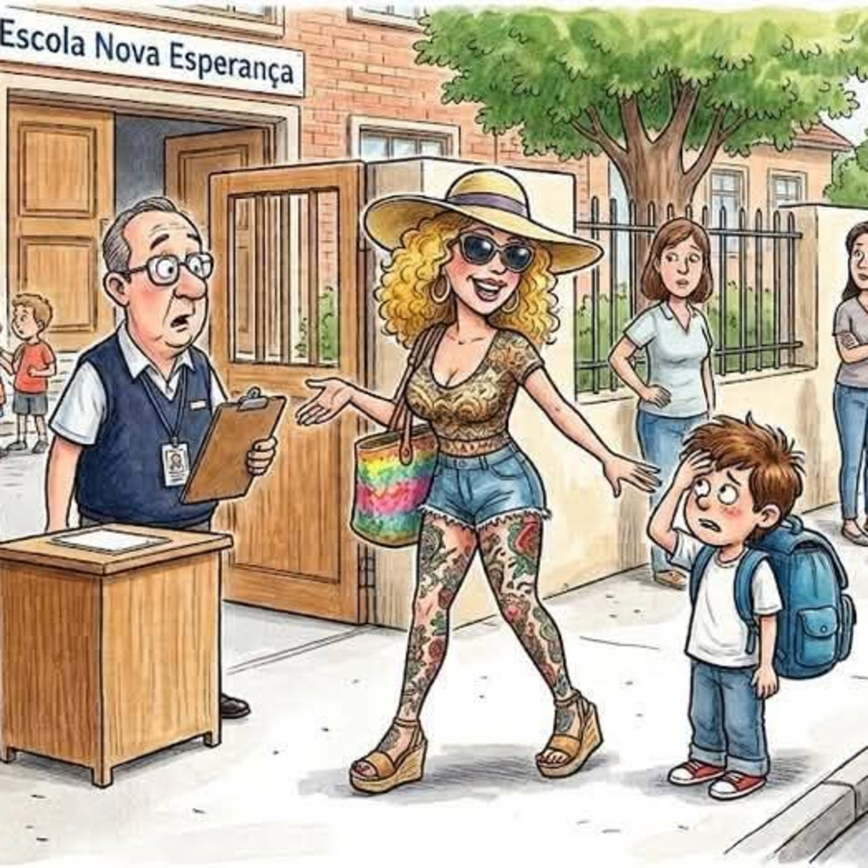 Mães, roupas curtas & bom senso na escola episode artwork