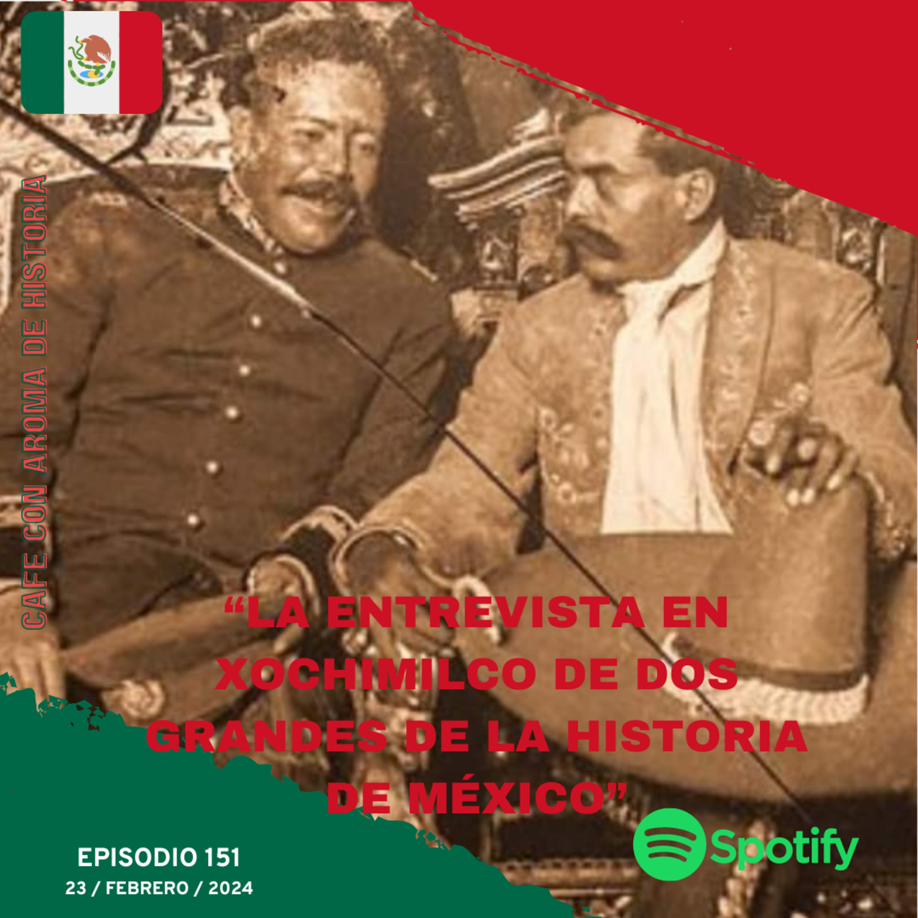 “La entrevista en Xochimilco de dos grandes de la historia de México” episode artwork