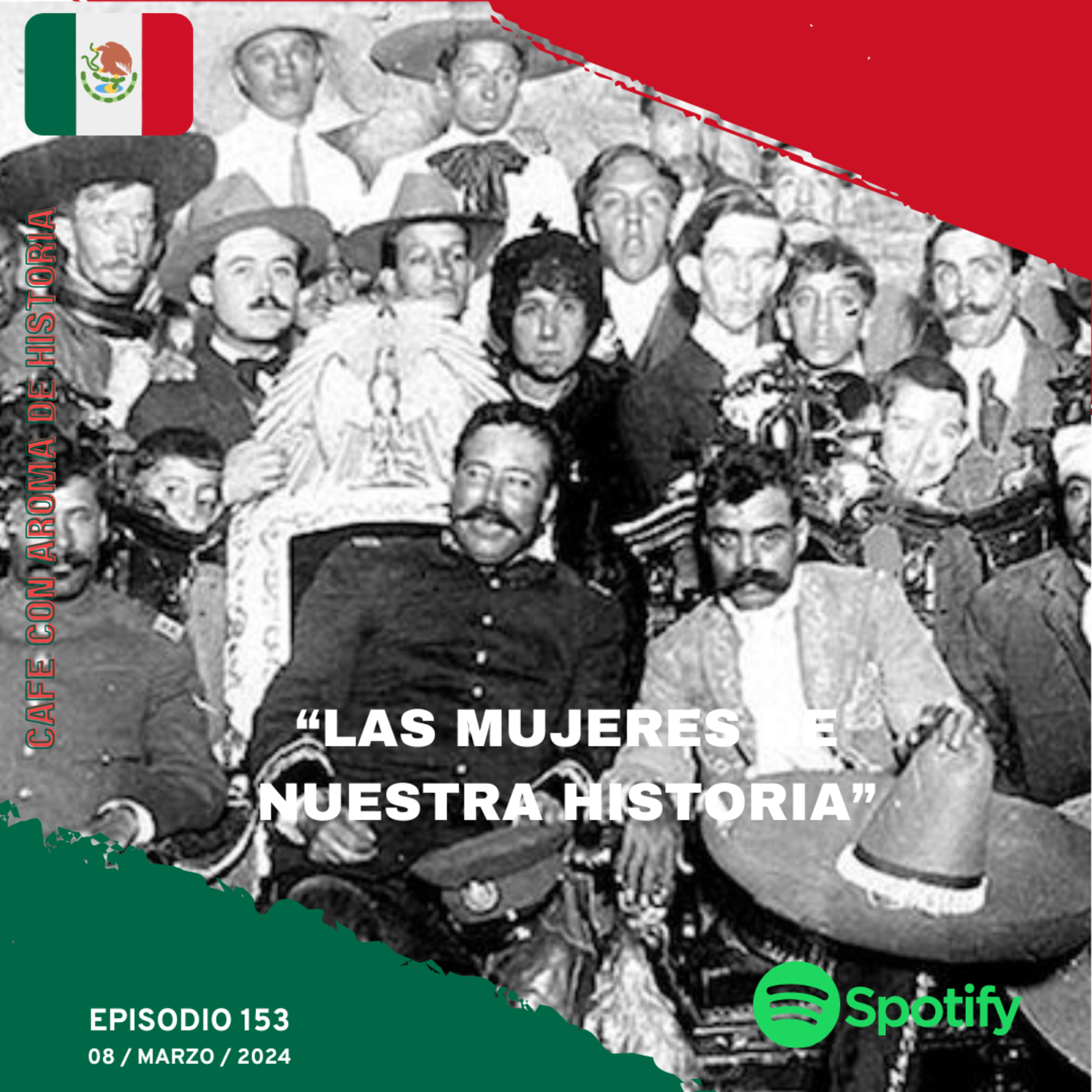 "Las mujeres de nuestra historia" episode artwork