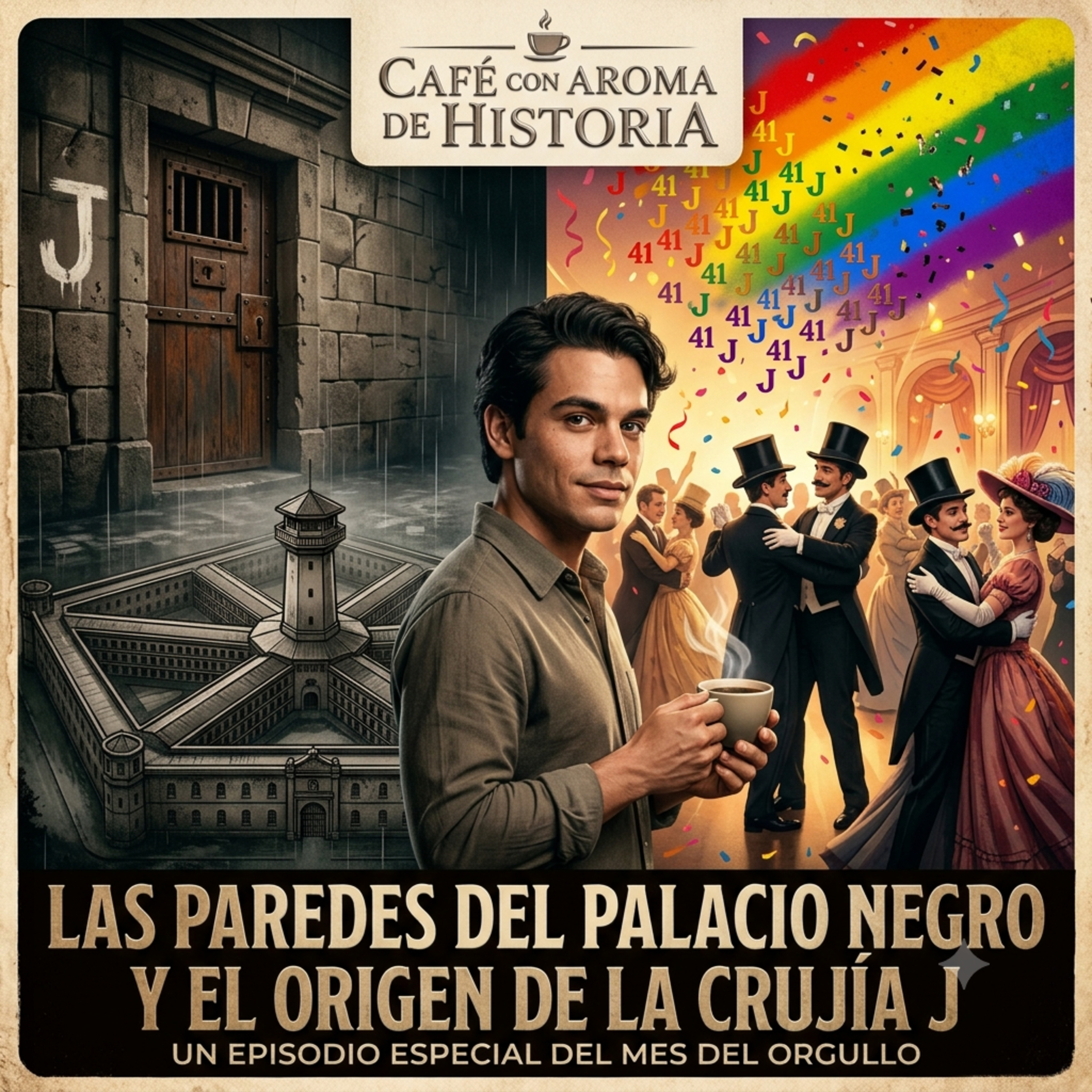 "Las paredes del Palacio Negro y el origen de la Crujía J" episode artwork