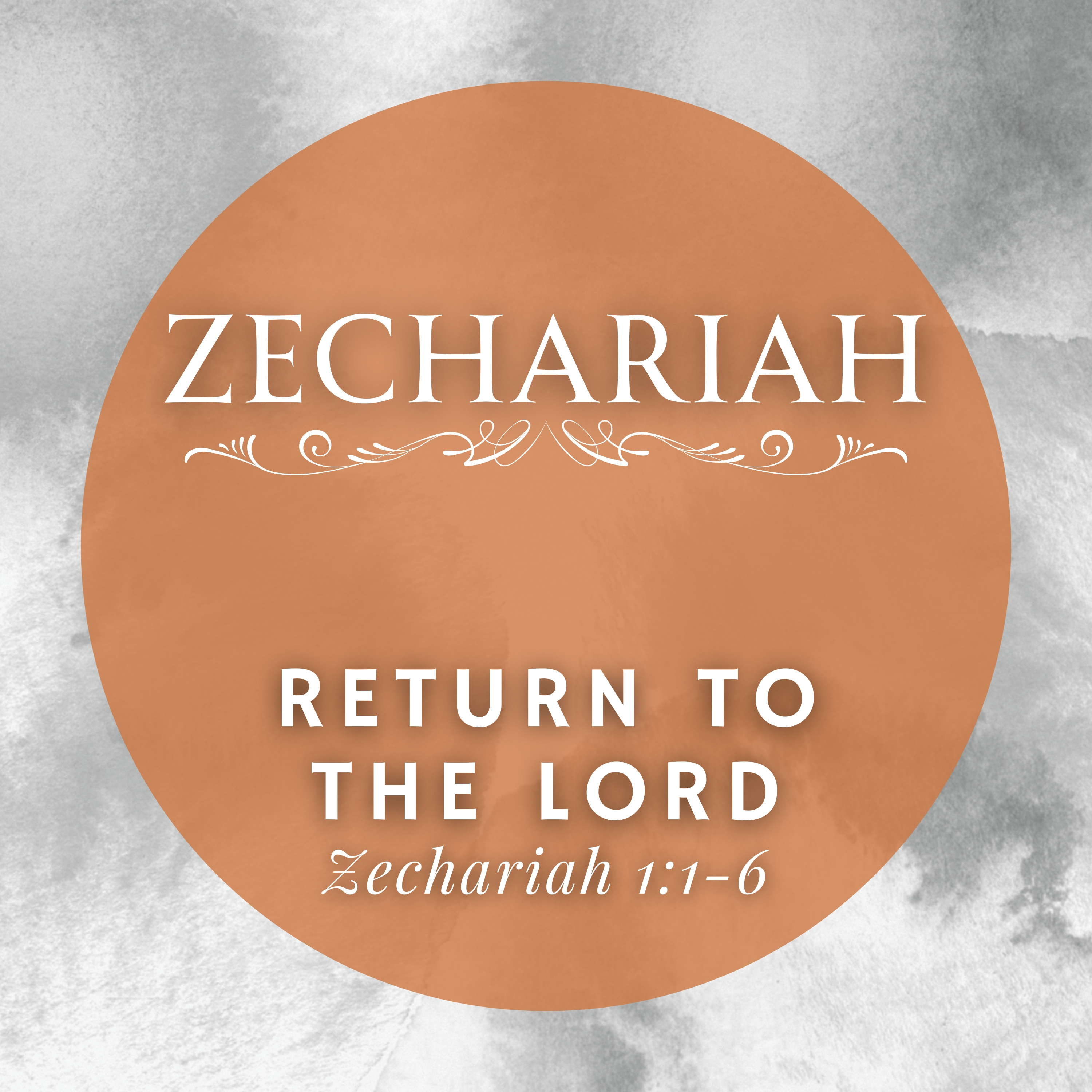Zechariah 1:1-6 // Return to the Lord episode artwork