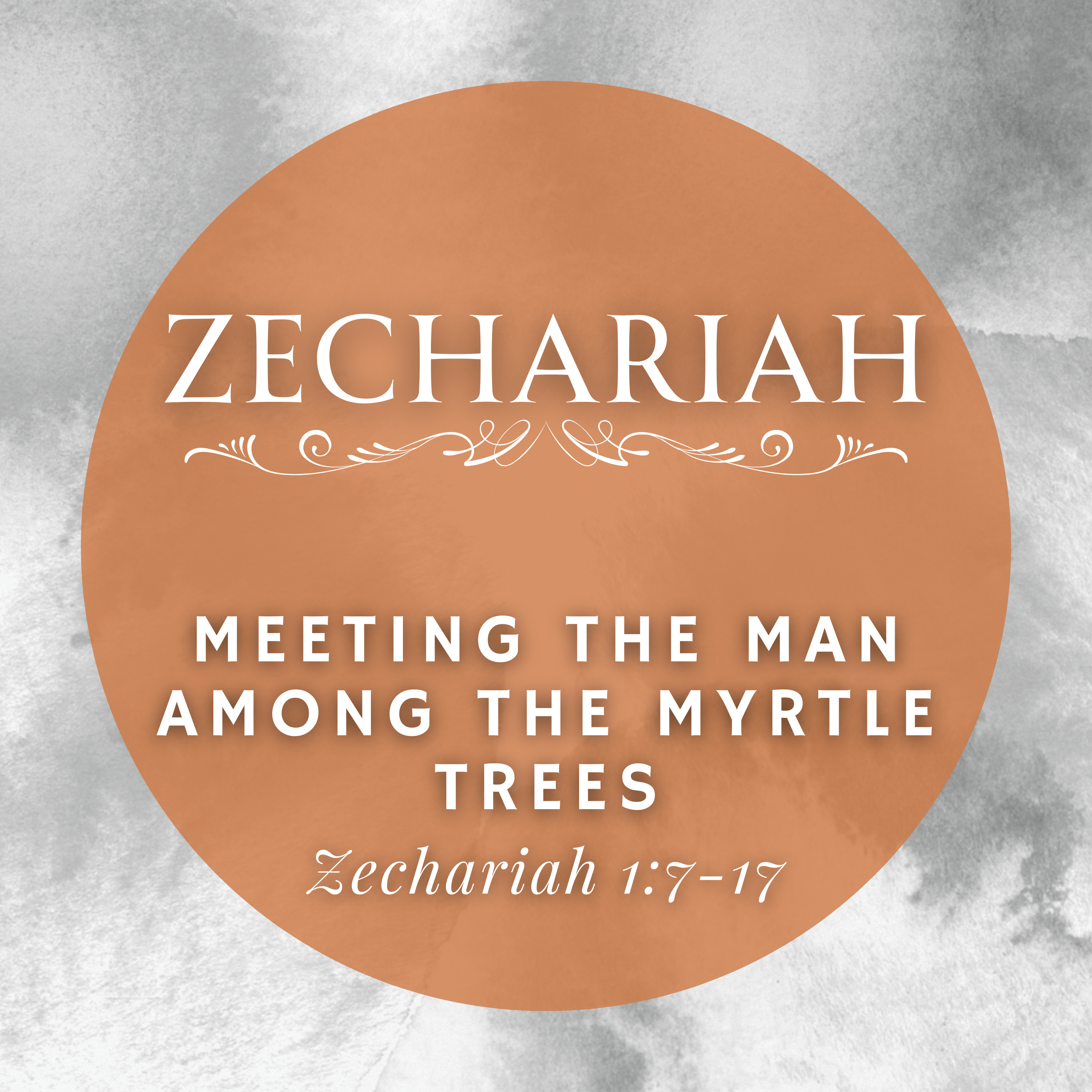 Zechariah 1:7-17 // Meeting the Man Among the Myrtle Trees episode artwork