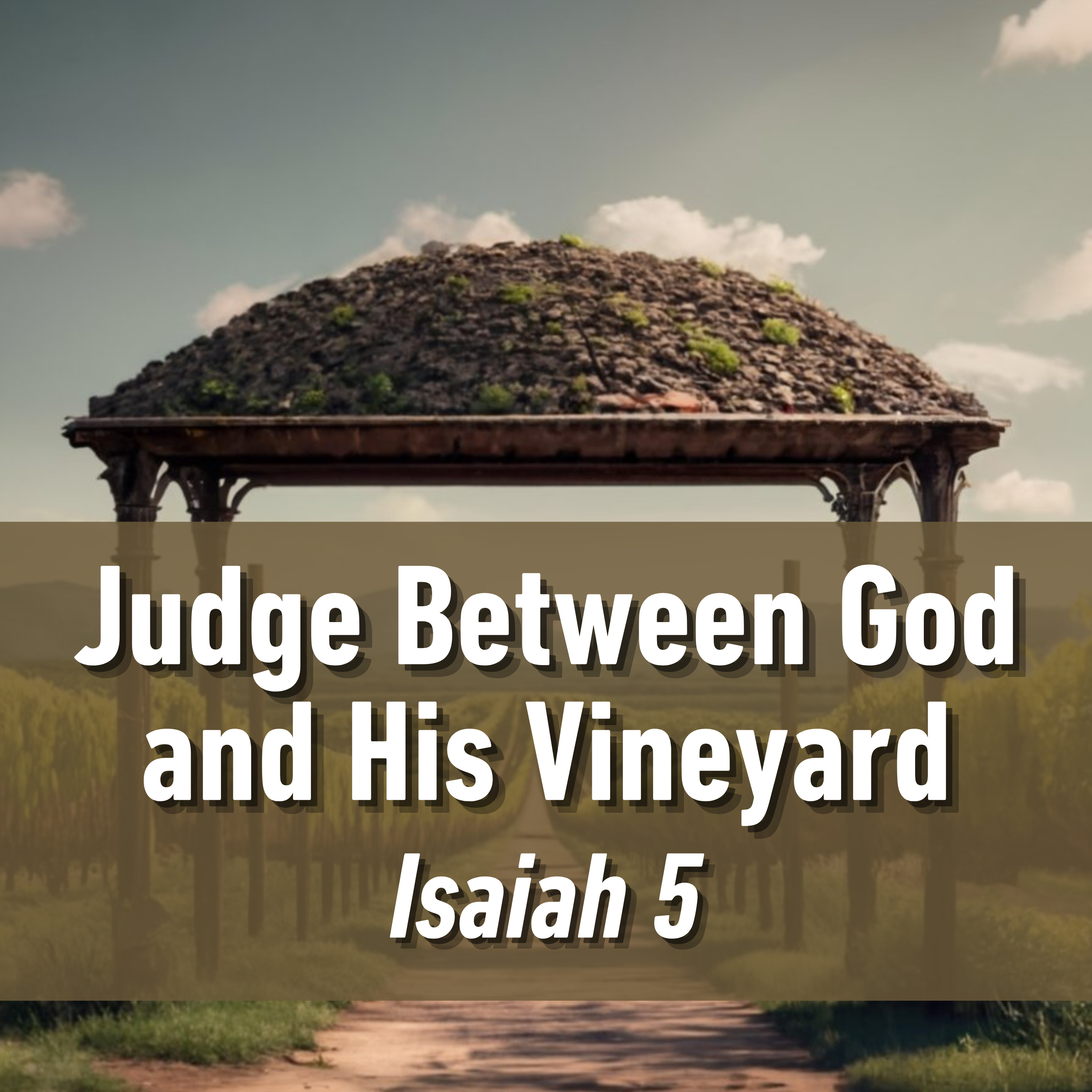 Isaiah 5 // Judge Between God and His Vineyard episode artwork