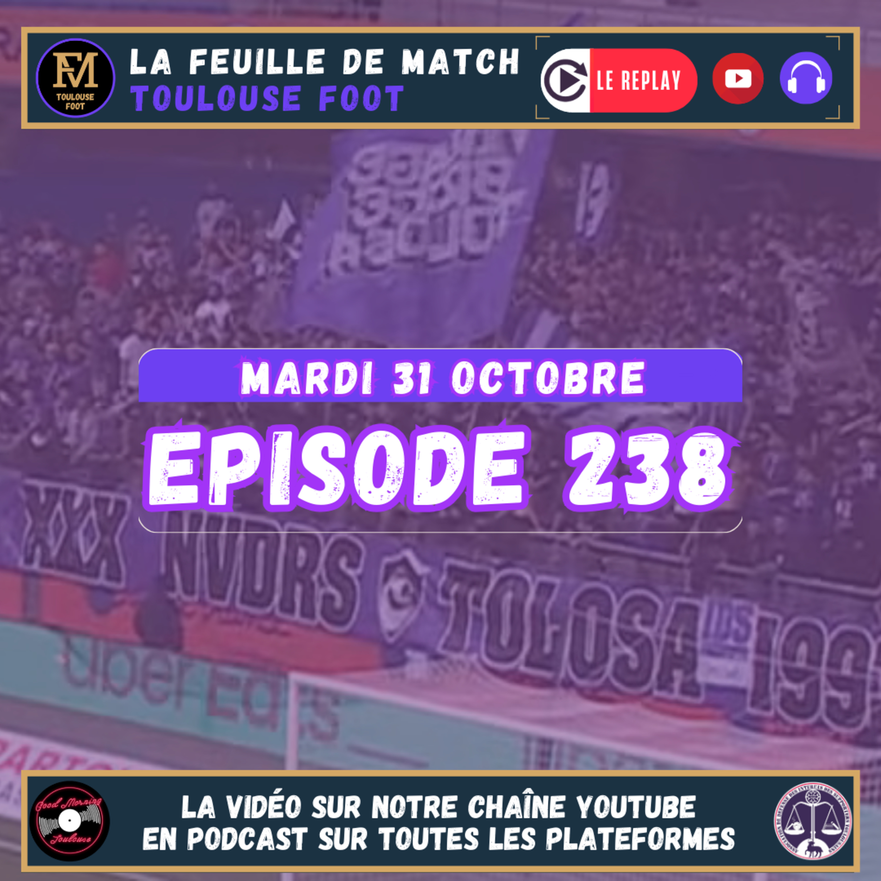 FDM Toulouse Foot Épisode 238 - Retour MHSC-TFC - Cette défaite est-elle inquiétante pour la suite de la saison ?