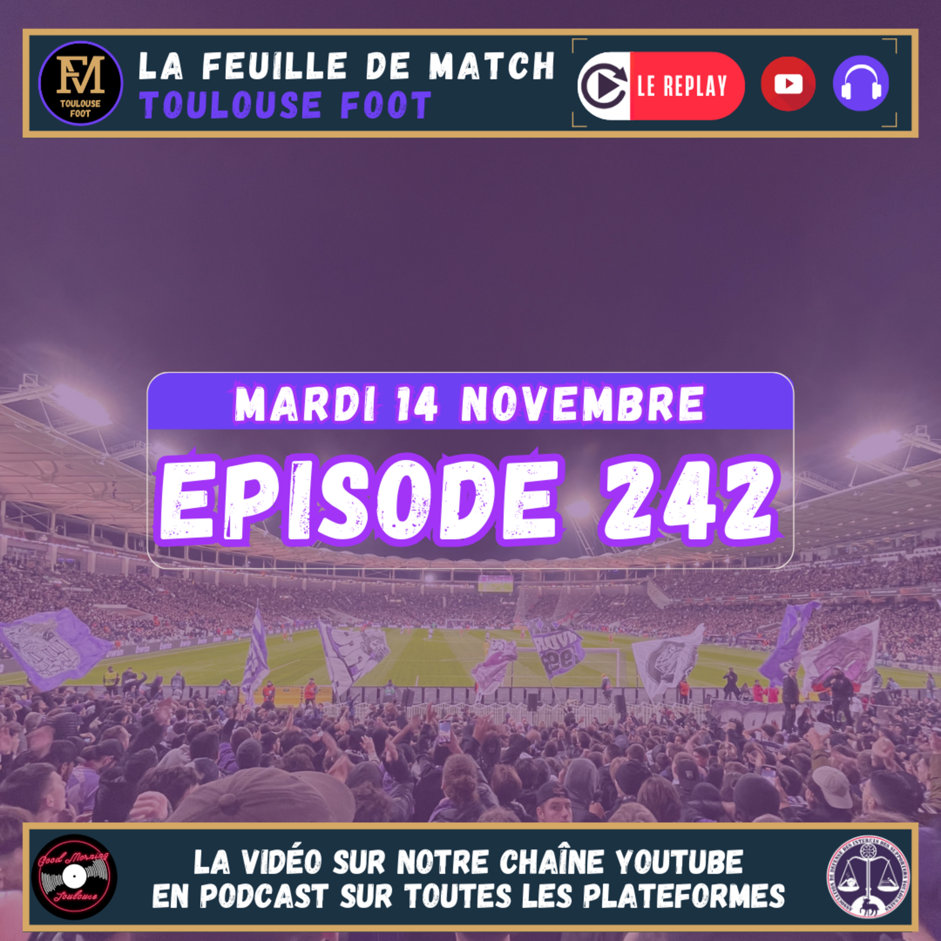 FDM Toulouse Foot Épisode 242 - Retour sur LOSC-TFC - Sommes-nous trop durs avec le TFC ?