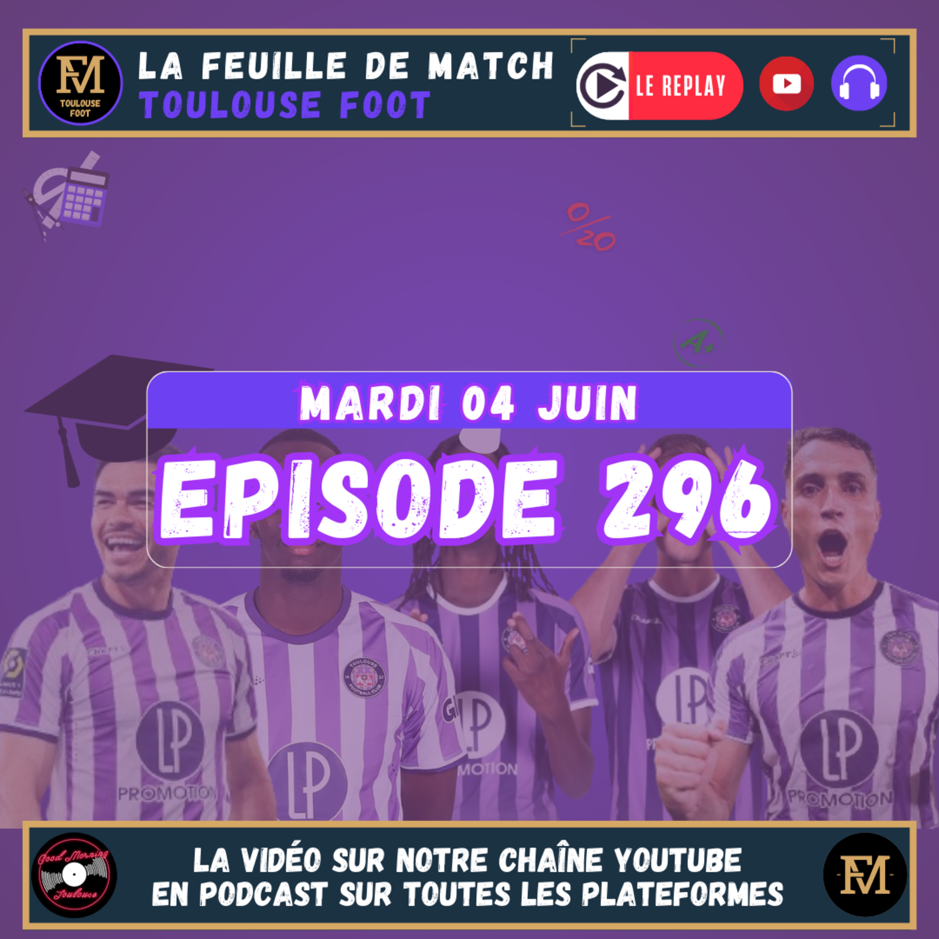 FDM Toulouse Foot Épisode 296 - Le Conseil de Classe du TFC partie 2 : les milieux - Les 3 min de bonheur en +