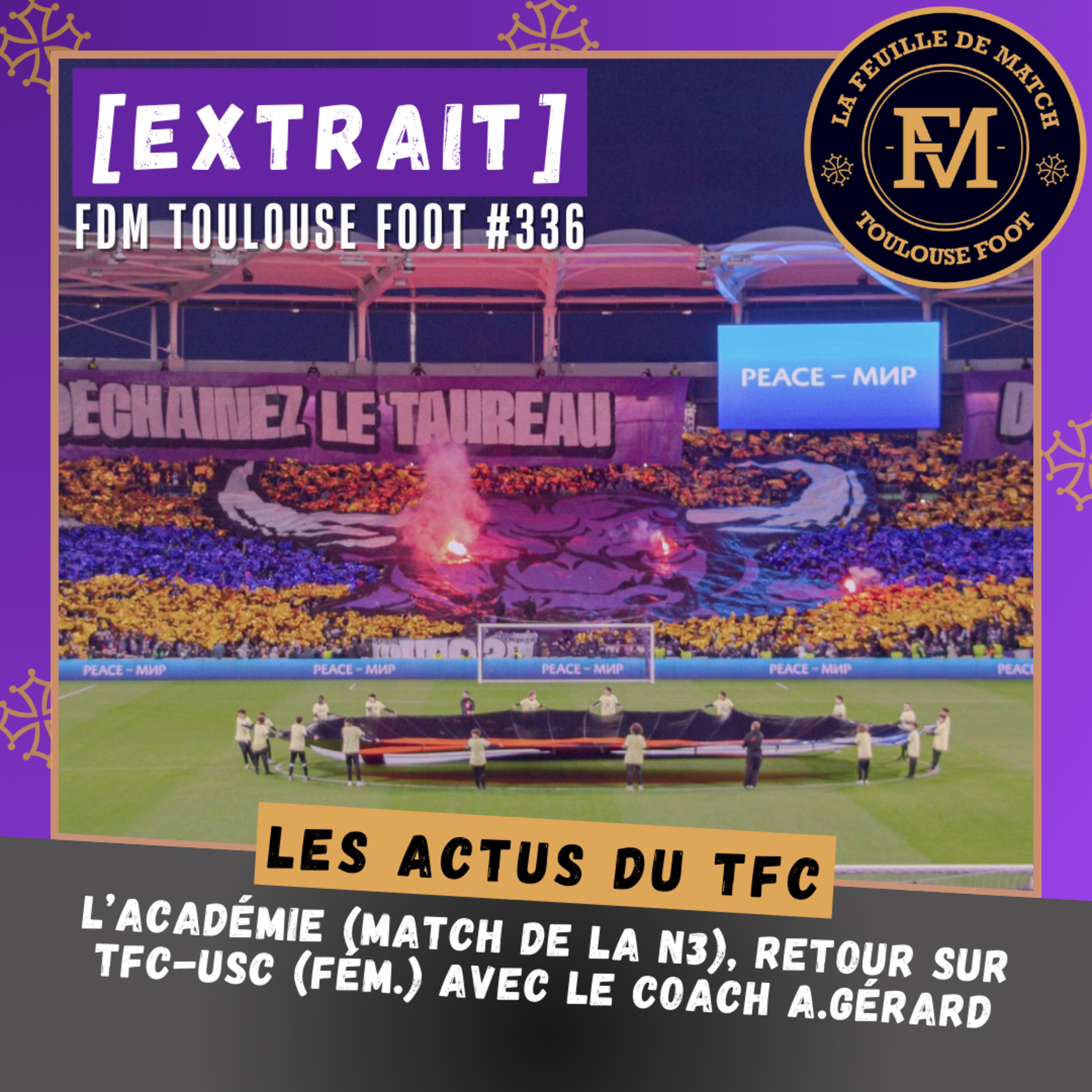 [Extrait] FDM Toulouse Foot Épisode 336 - Les actus du TFC (retour N3 & TFC-Colomiers fém. avec le coach Antoine Gérard)